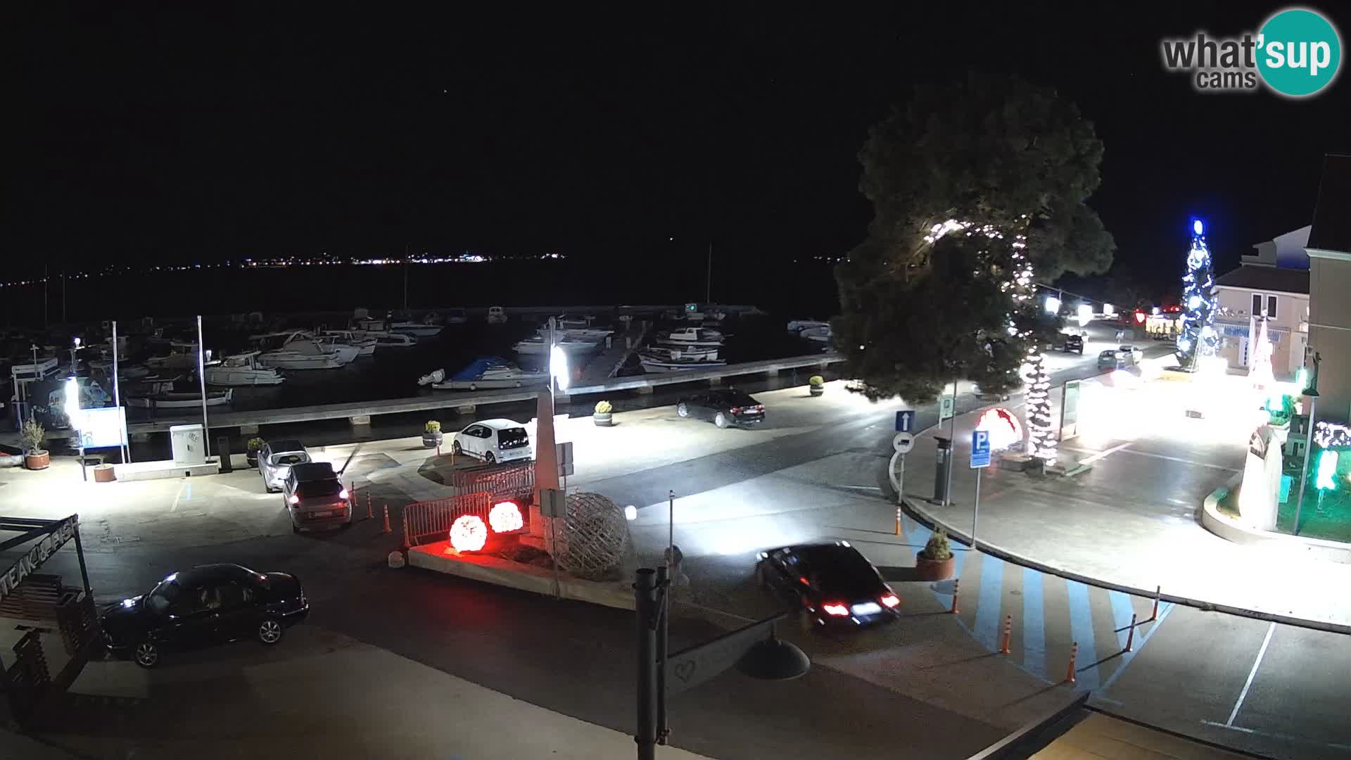 Biograd na Moru webcam – König Tomislav Platz