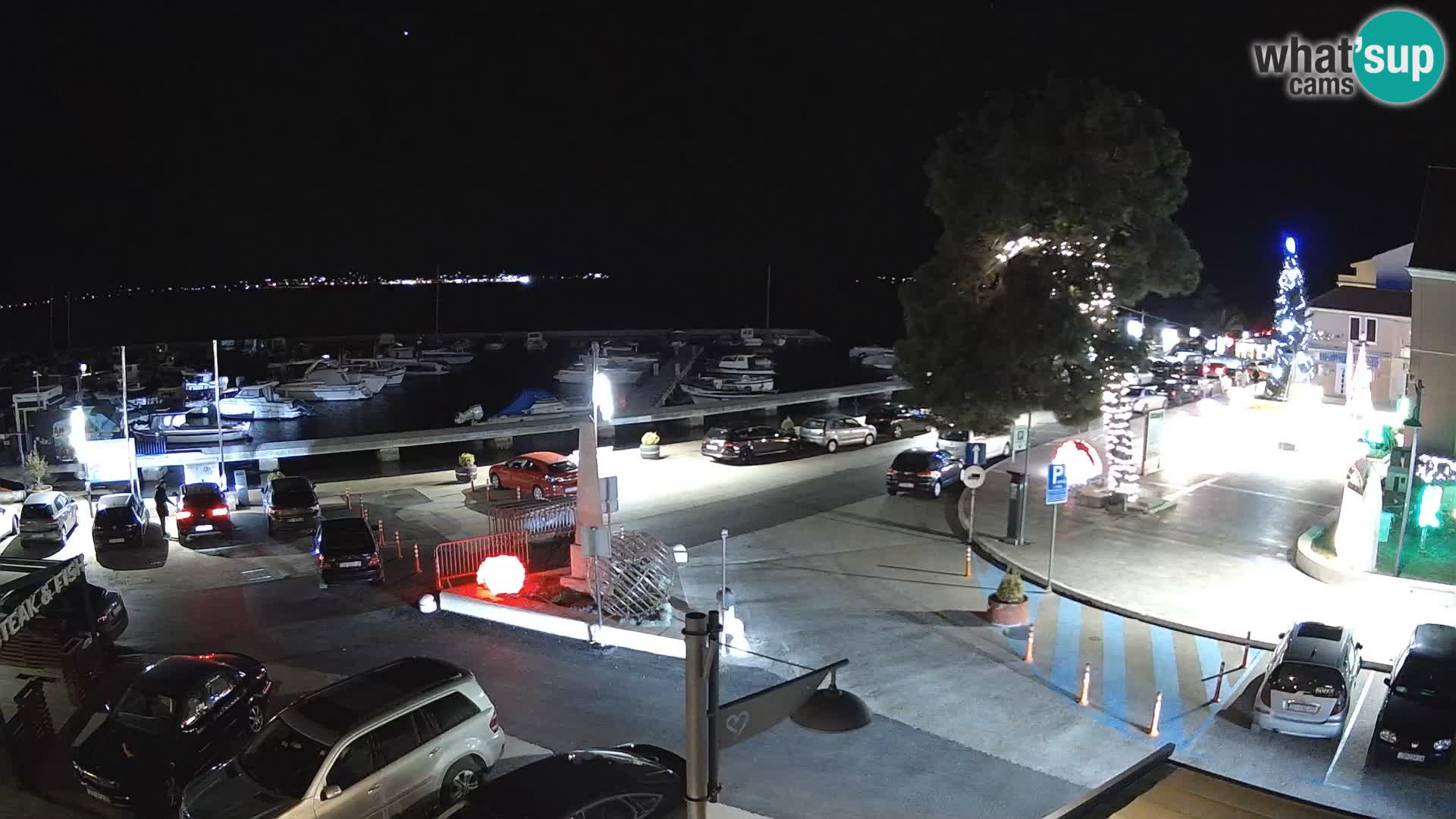 Biograd na Moru webcam – König Tomislav Platz