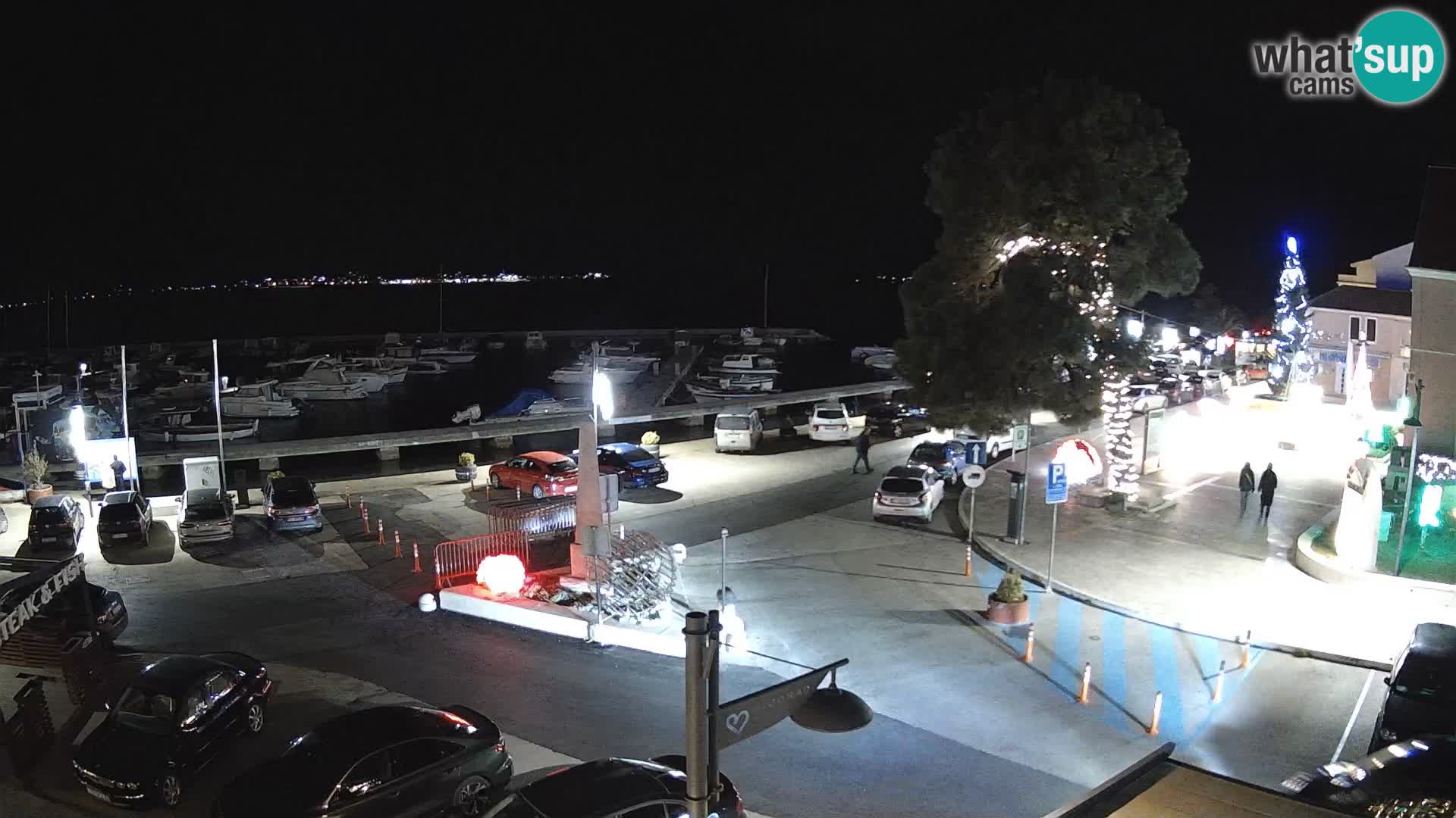 Biograd na Moru webcam – König Tomislav Platz