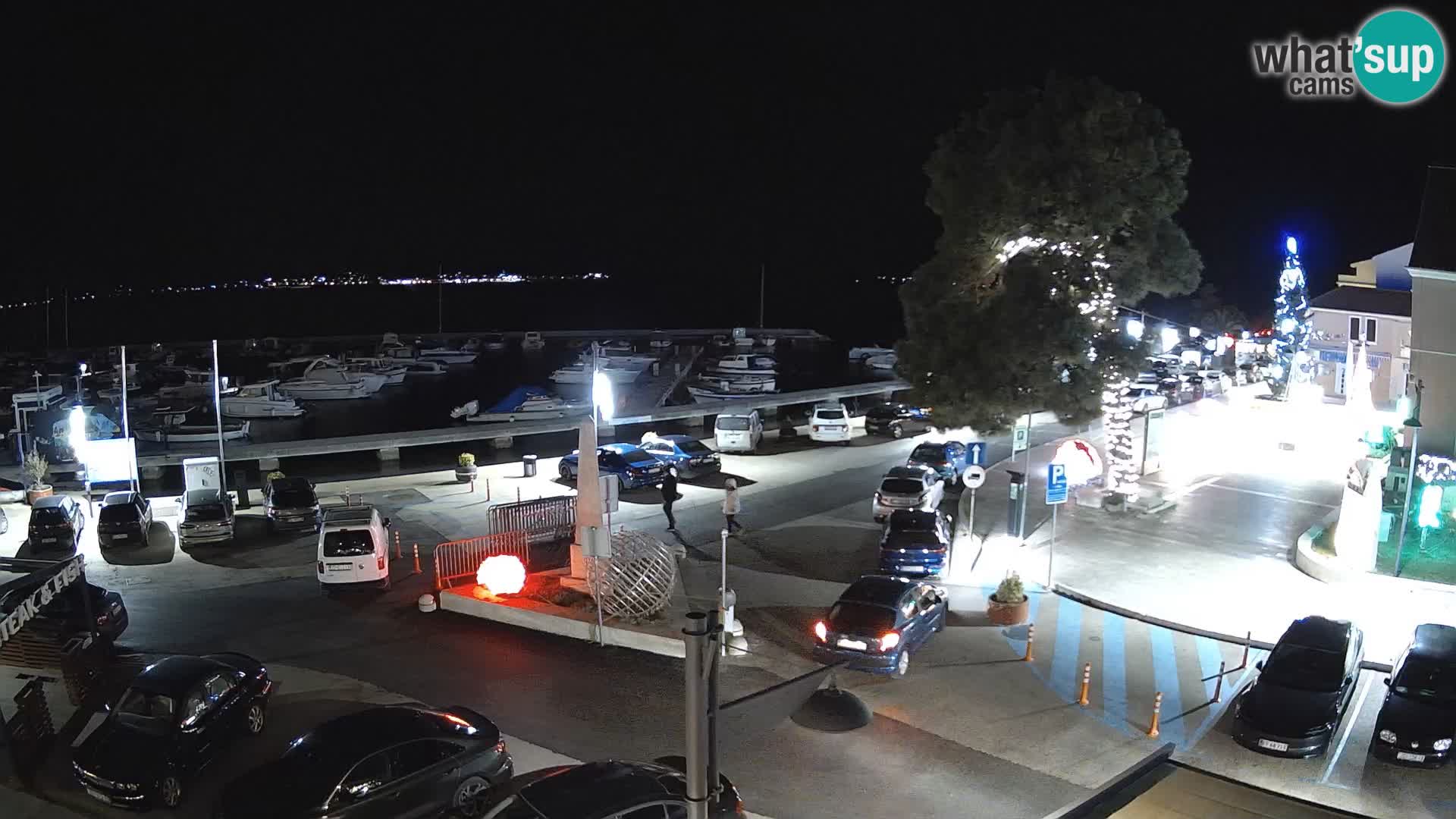 Biograd na Moru webcam – König Tomislav Platz