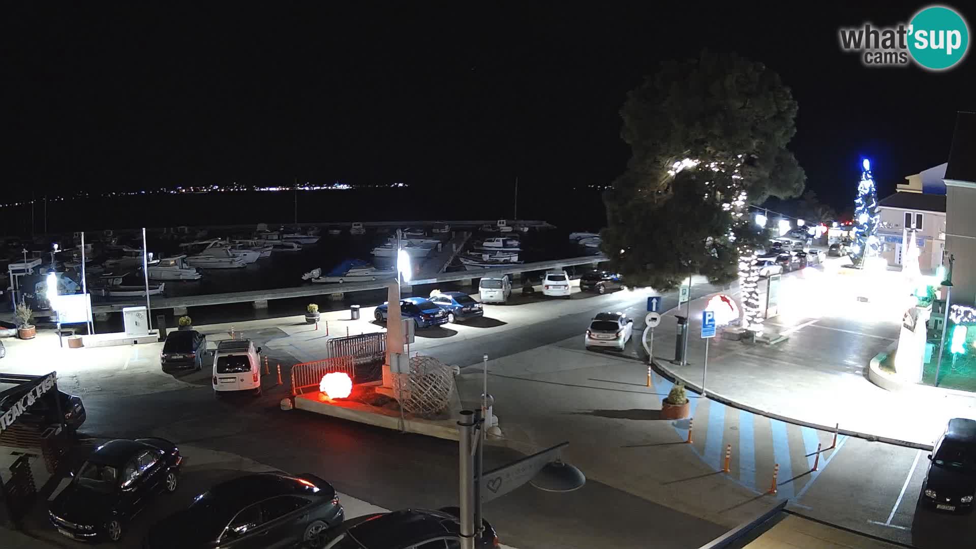 Biograd na Moru webcam – König Tomislav Platz