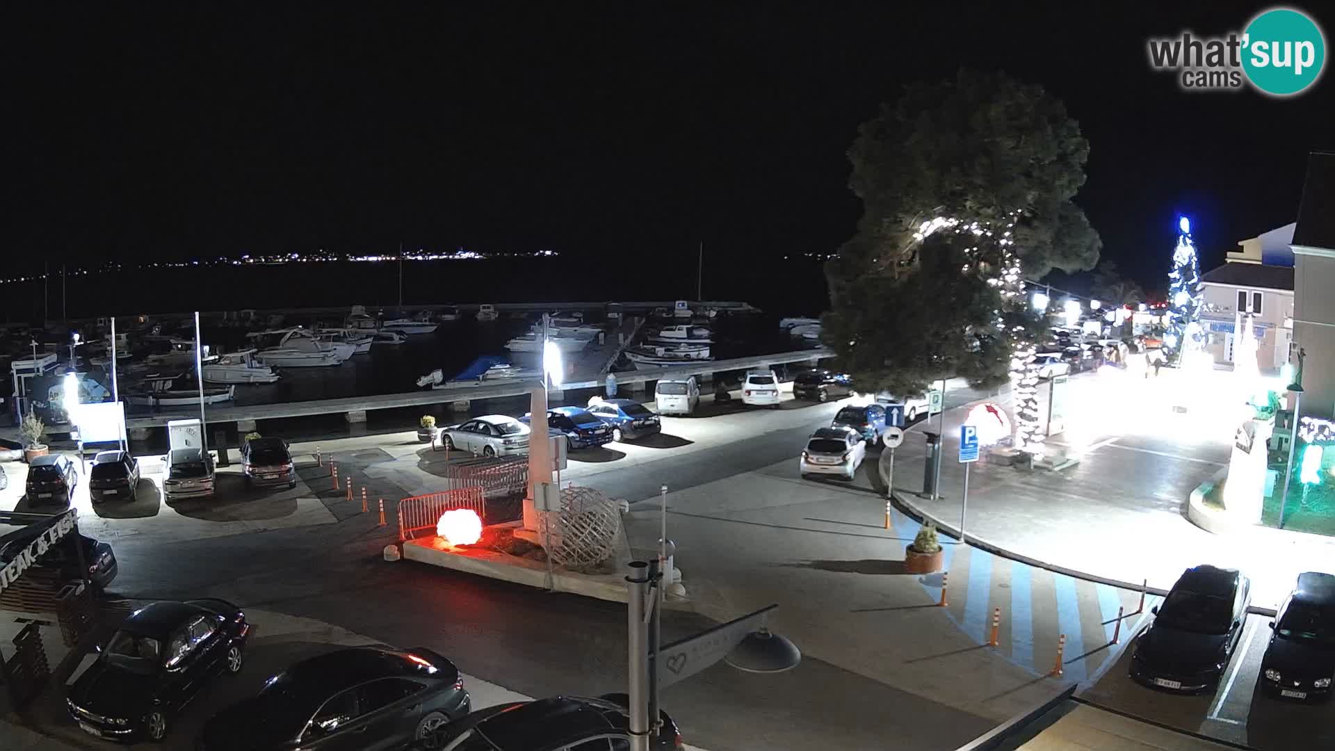 Biograd na Moru webcam – König Tomislav Platz