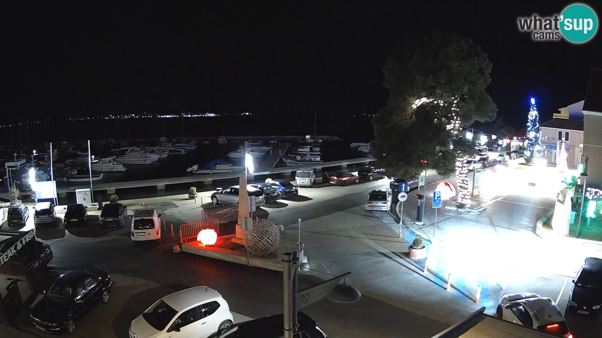 Biograd na Moru webcam – König Tomislav Platz