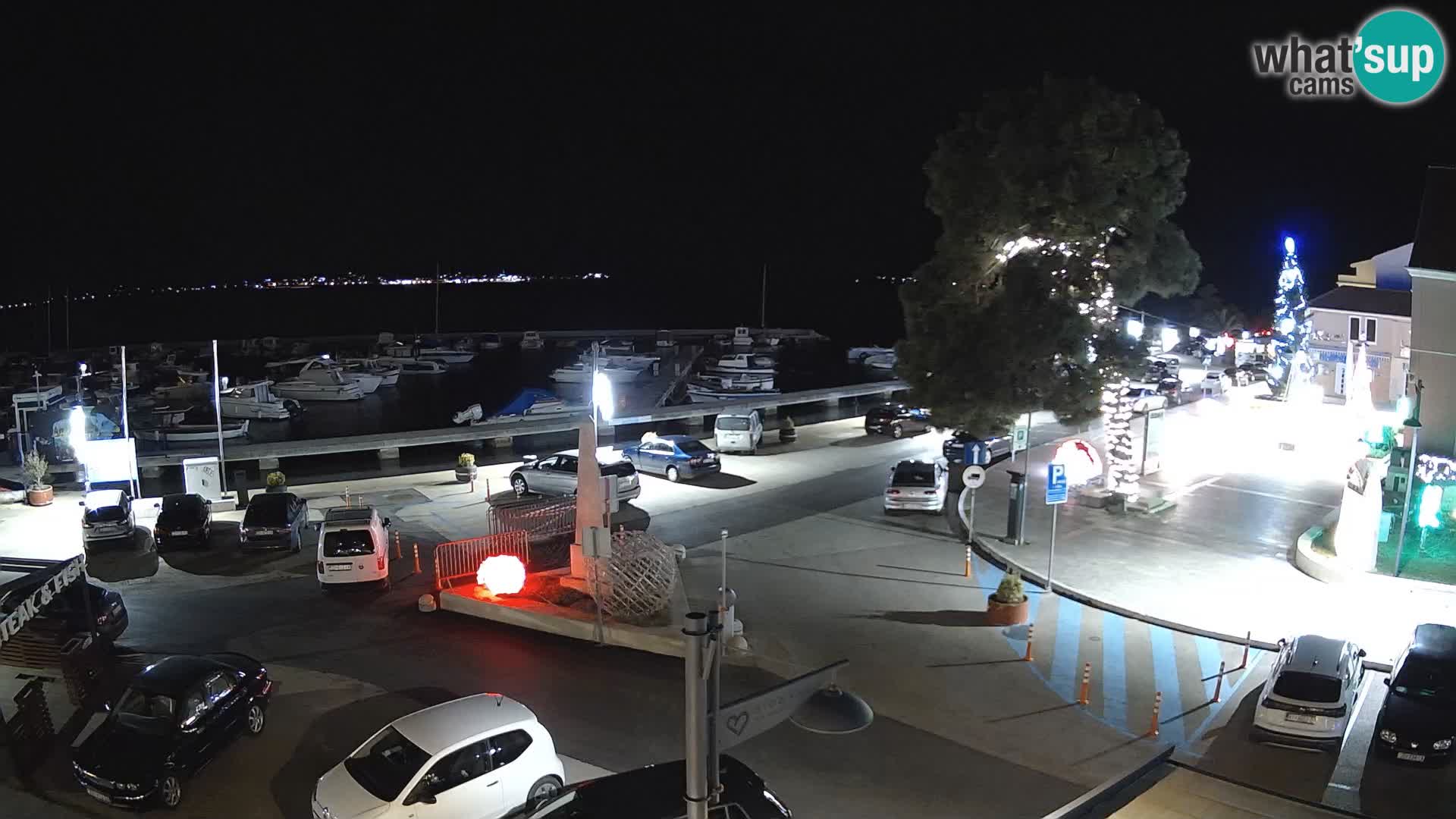 Biograd na Moru webcam – König Tomislav Platz