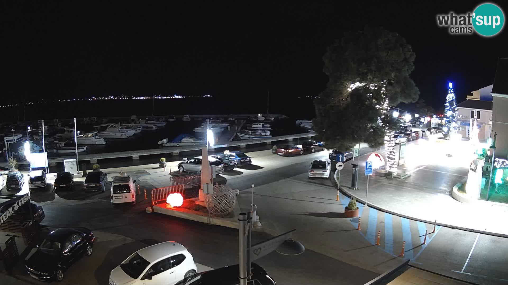 Biograd na Moru webcam – König Tomislav Platz