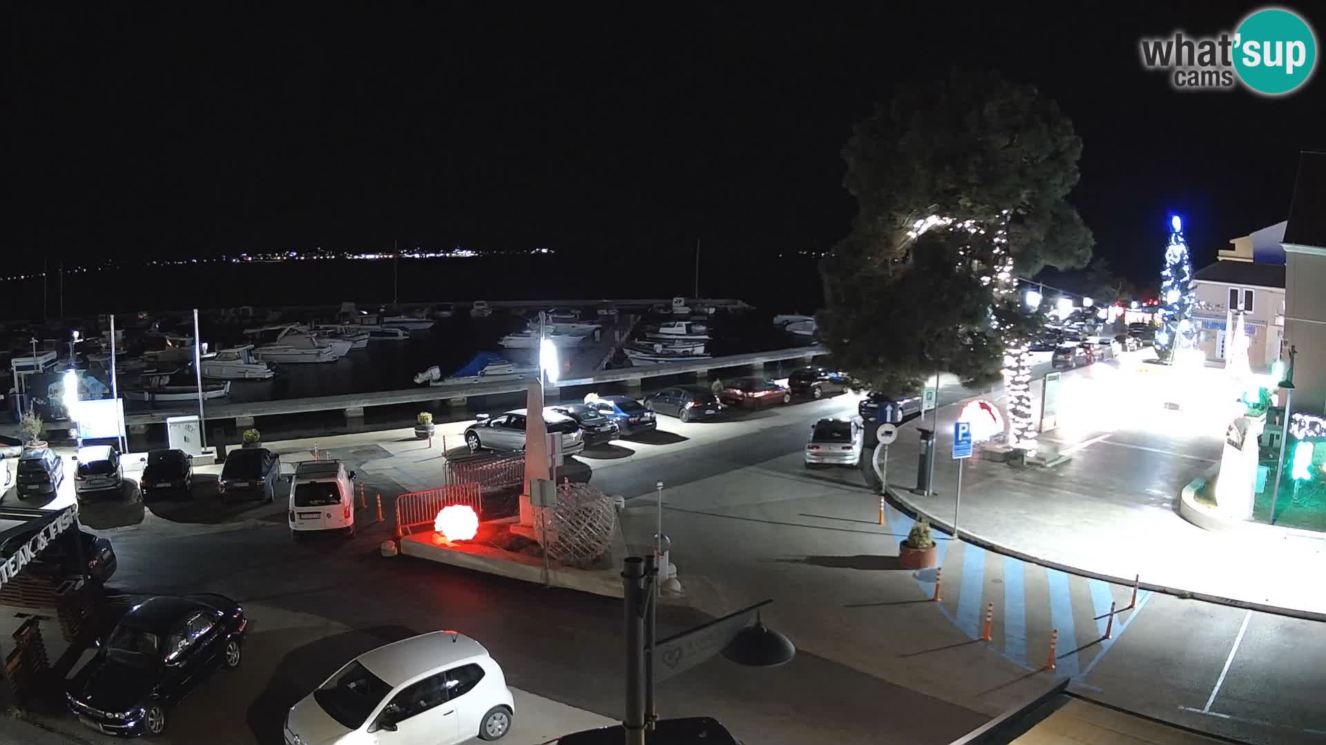 Biograd na Moru webcam – König Tomislav Platz