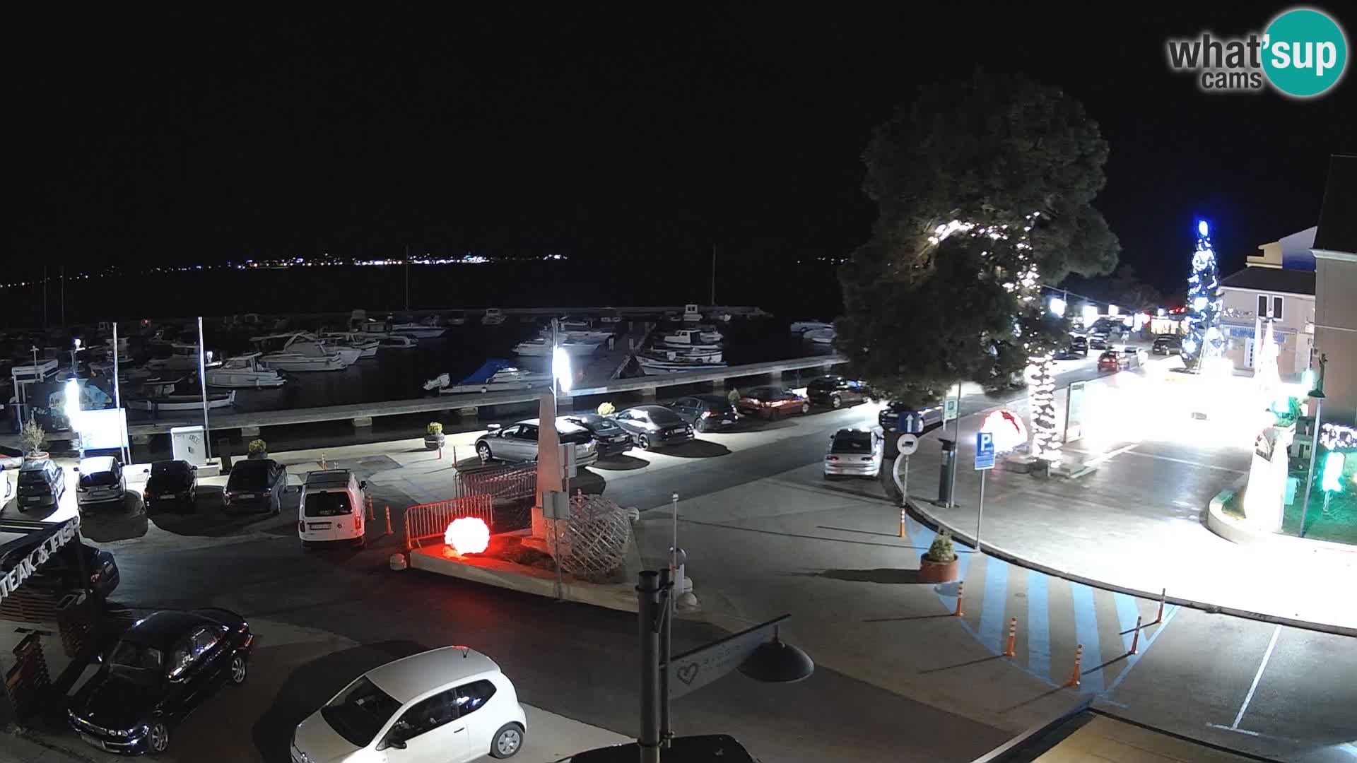 Biograd na Moru webcam – König Tomislav Platz