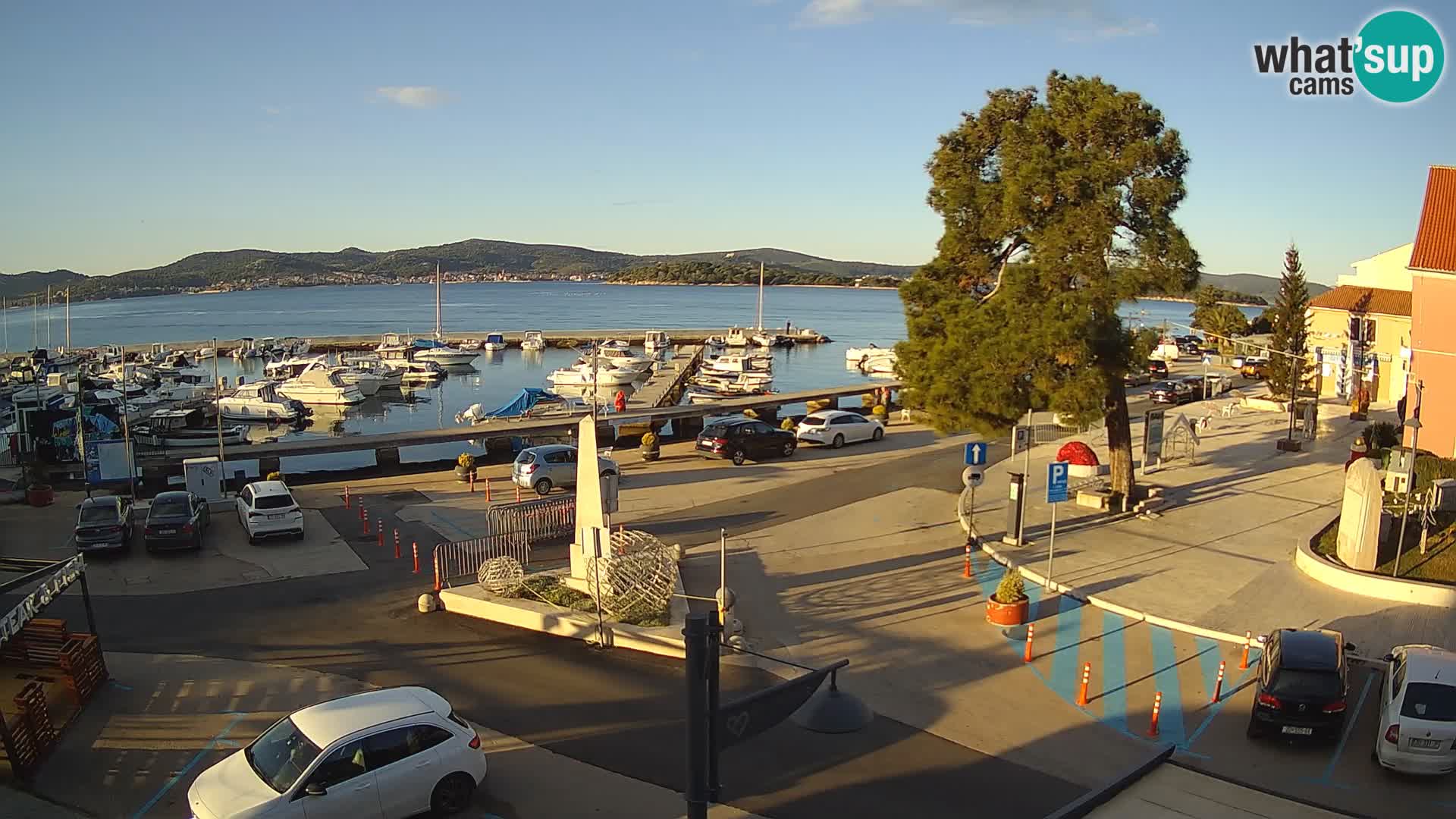 Biograd na Moru webcam – König Tomislav Platz