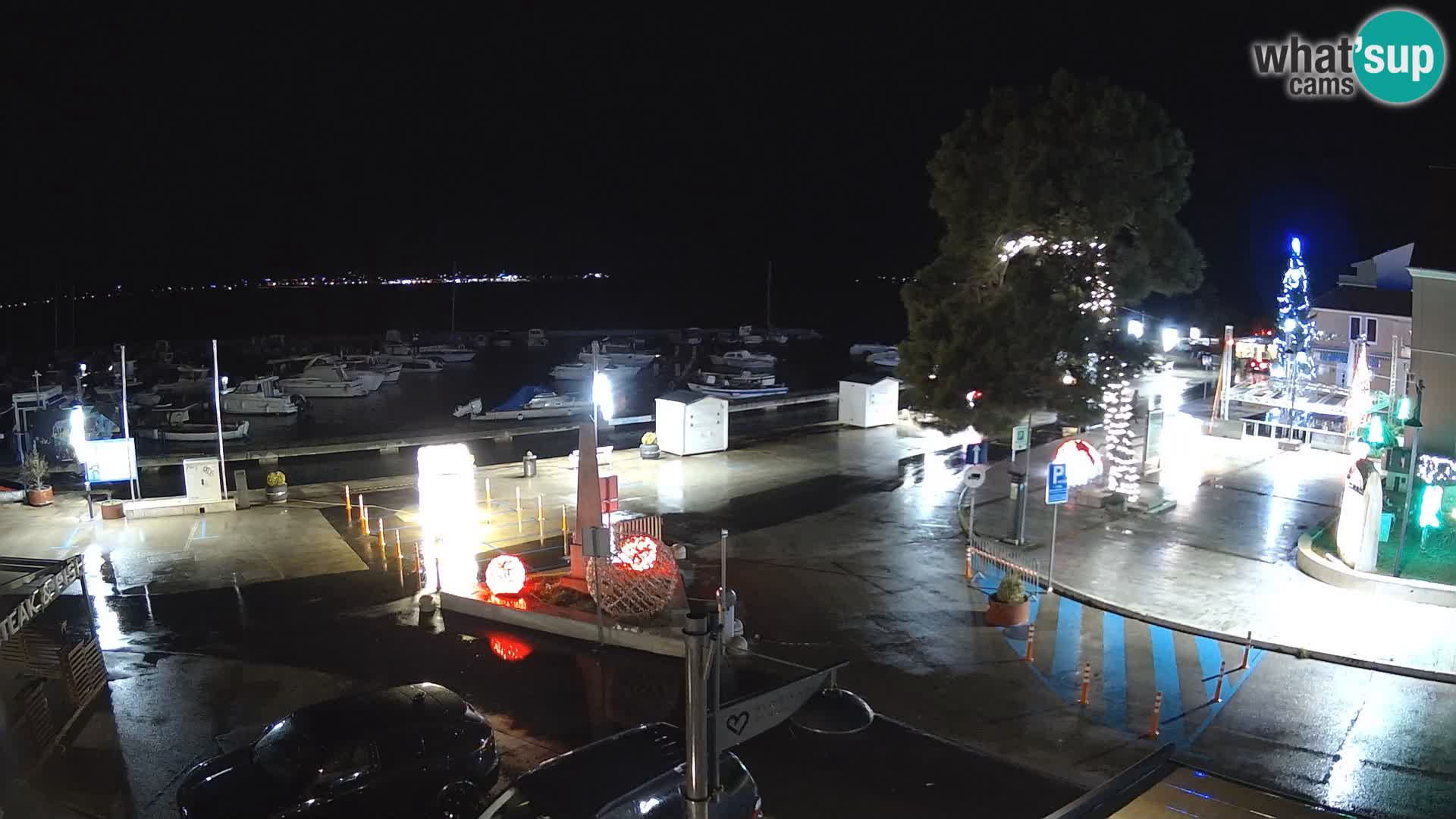 Biograd na Moru webcam – König Tomislav Platz