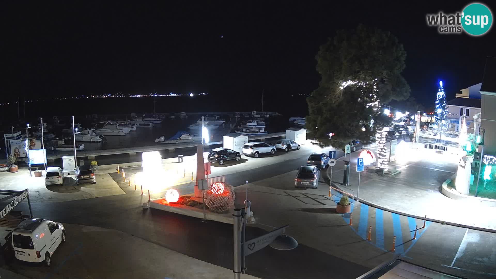 Biograd na Moru webcam – König Tomislav Platz