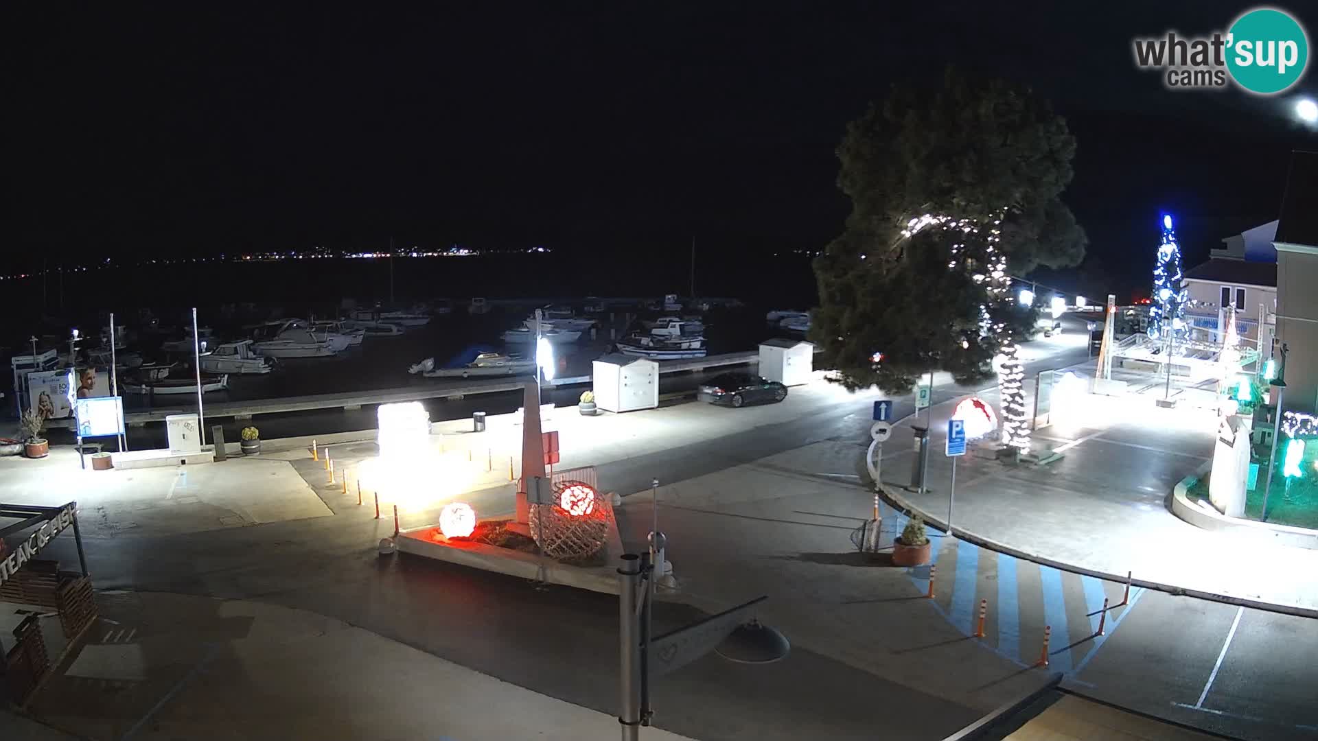 Biograd na Moru webcam – König Tomislav Platz