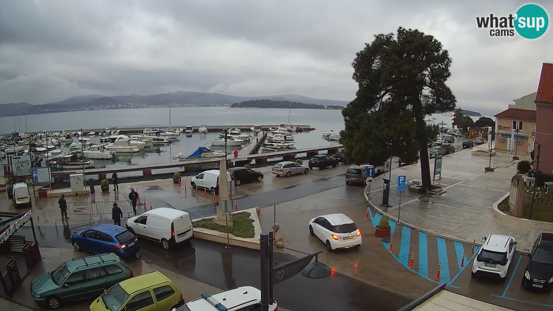 Biograd na Moru webcam – König Tomislav Platz