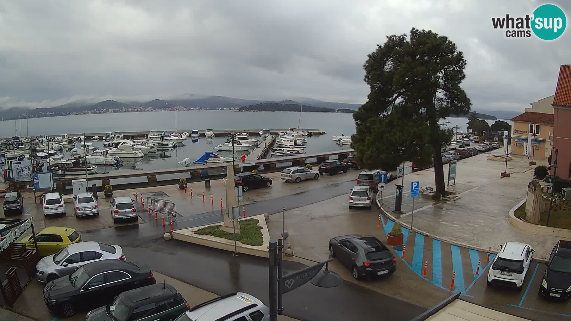 Biograd na Moru webcam – König Tomislav Platz