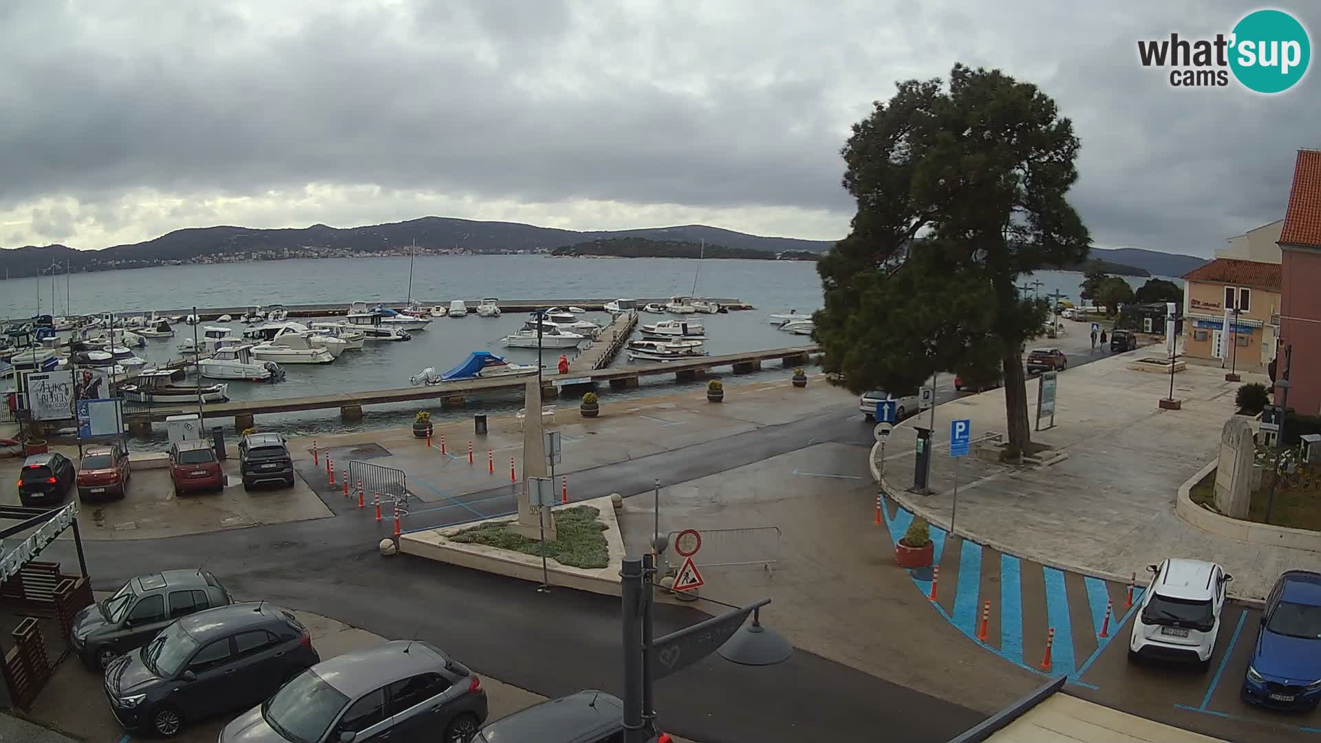 Biograd na Moru webcam – König Tomislav Platz