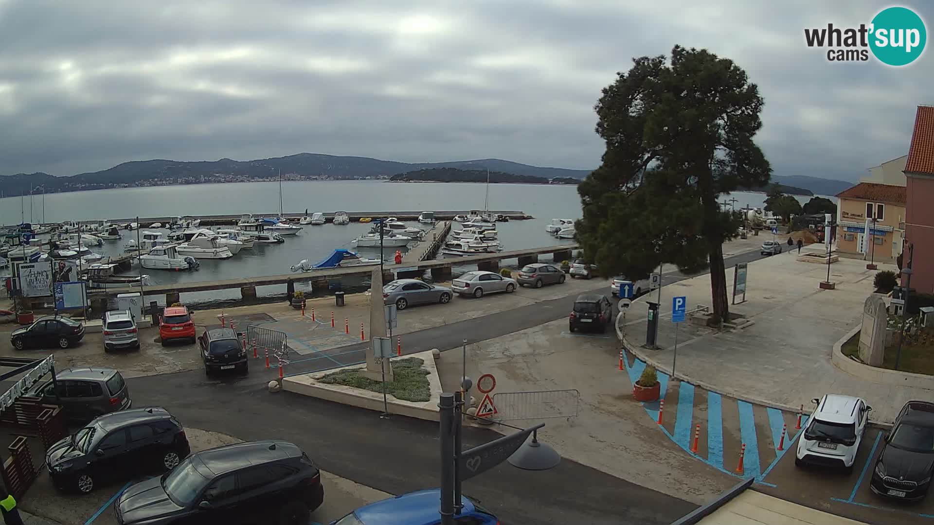 Biograd na Moru webcam – König Tomislav Platz