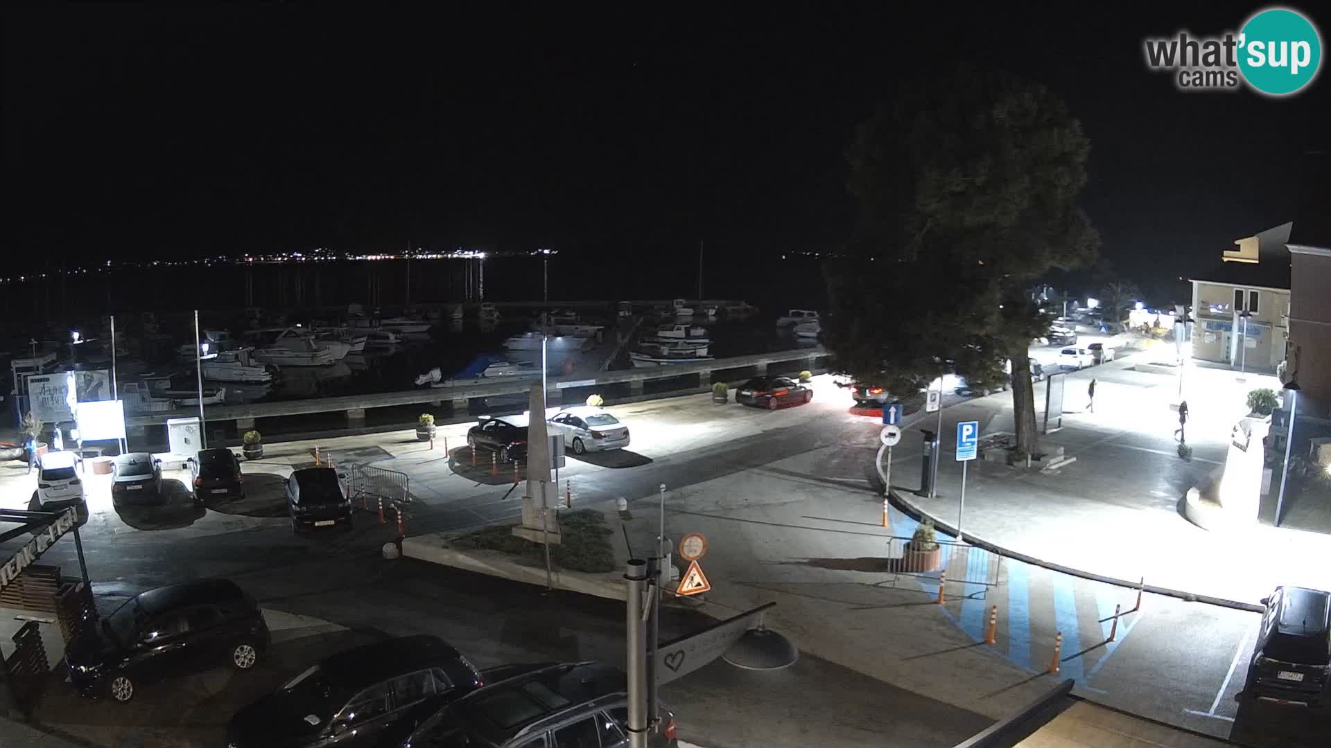 Biograd na Moru webcam – König Tomislav Platz