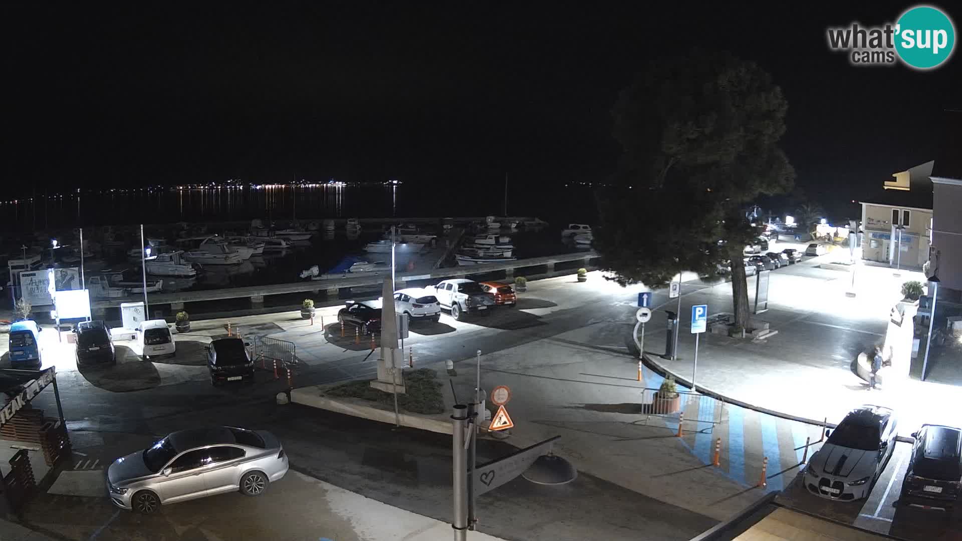 Biograd na Moru webcam – König Tomislav Platz