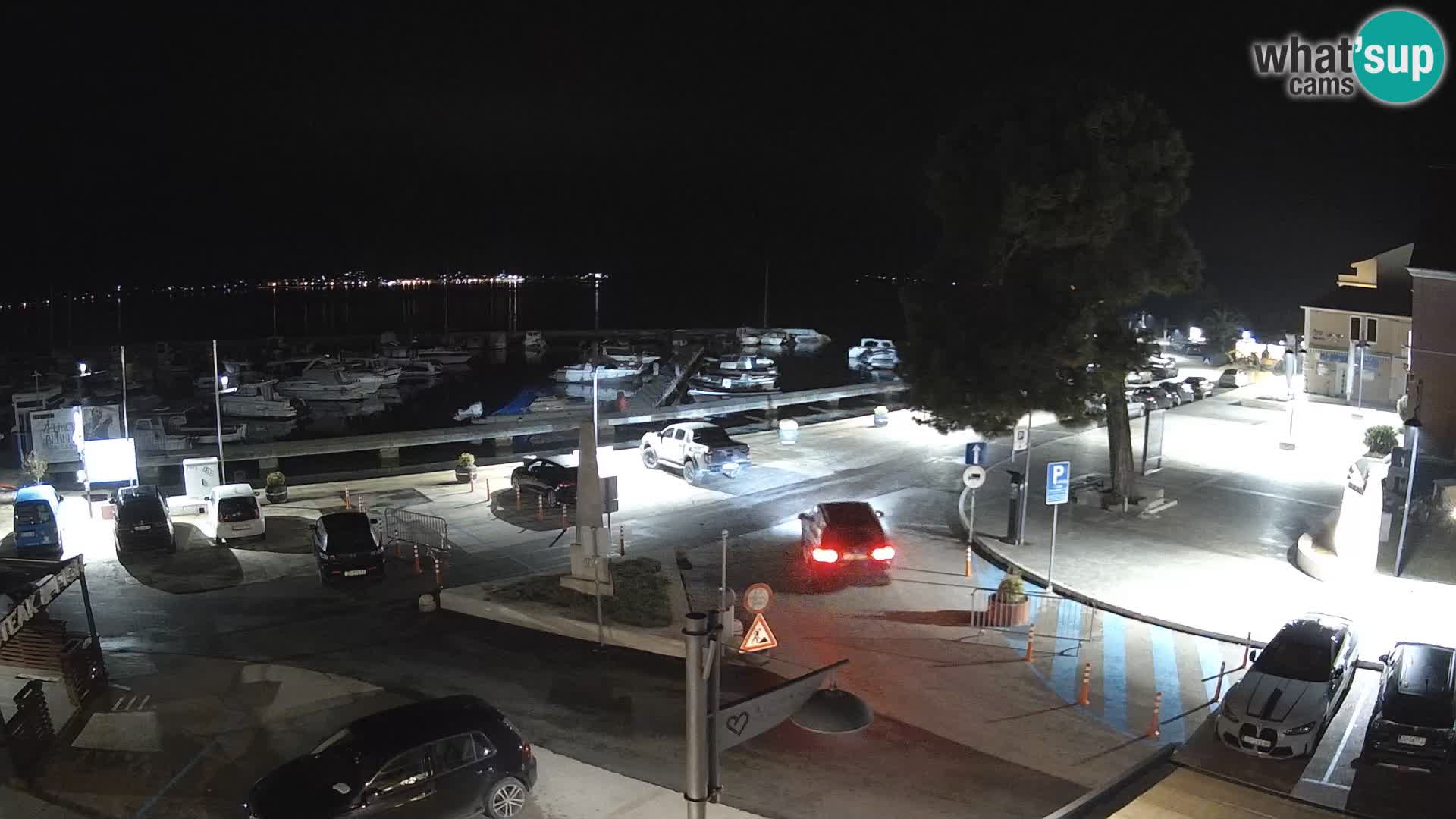 Biograd na Moru webcam – König Tomislav Platz