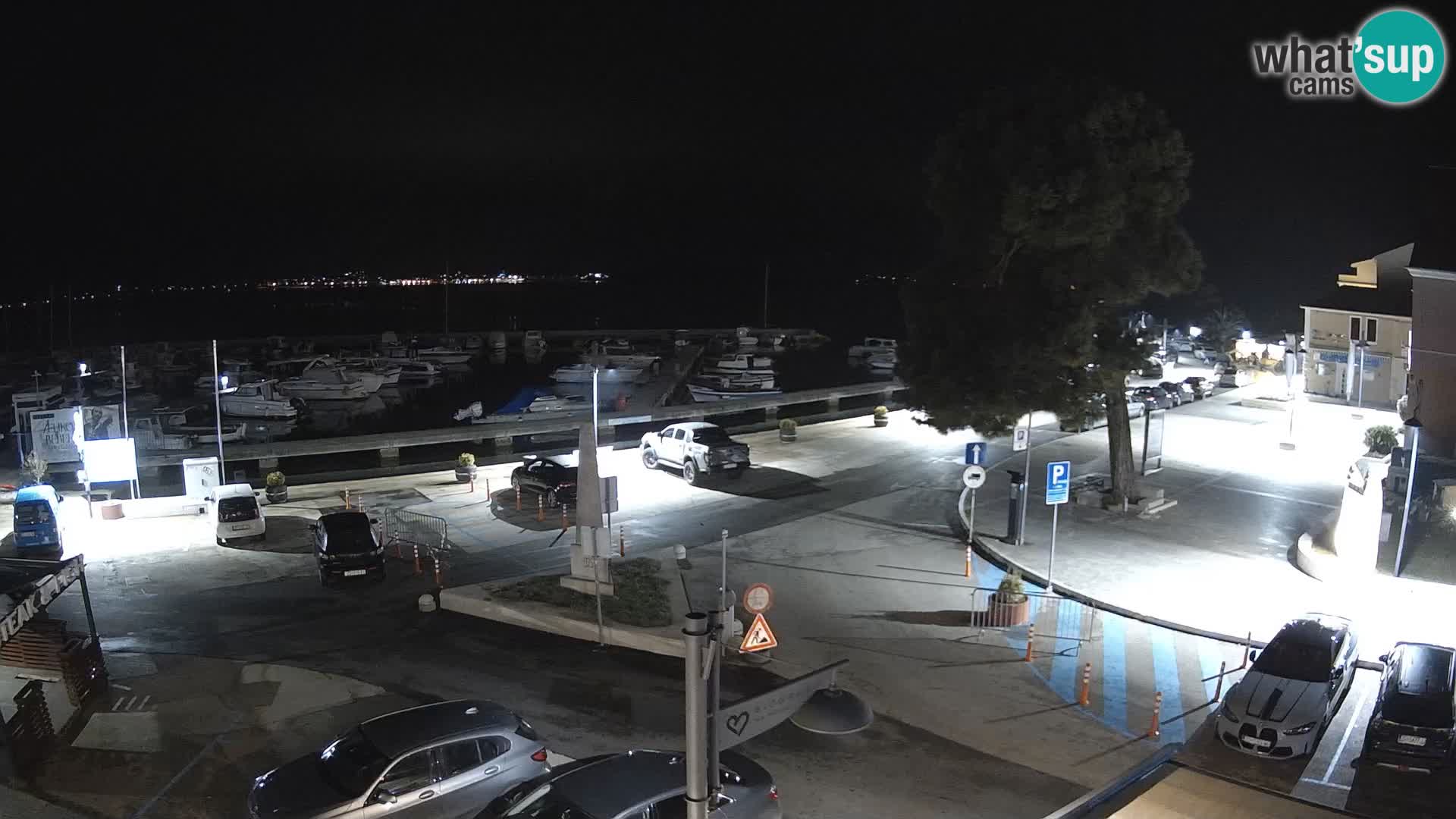 Biograd na Moru webcam – König Tomislav Platz