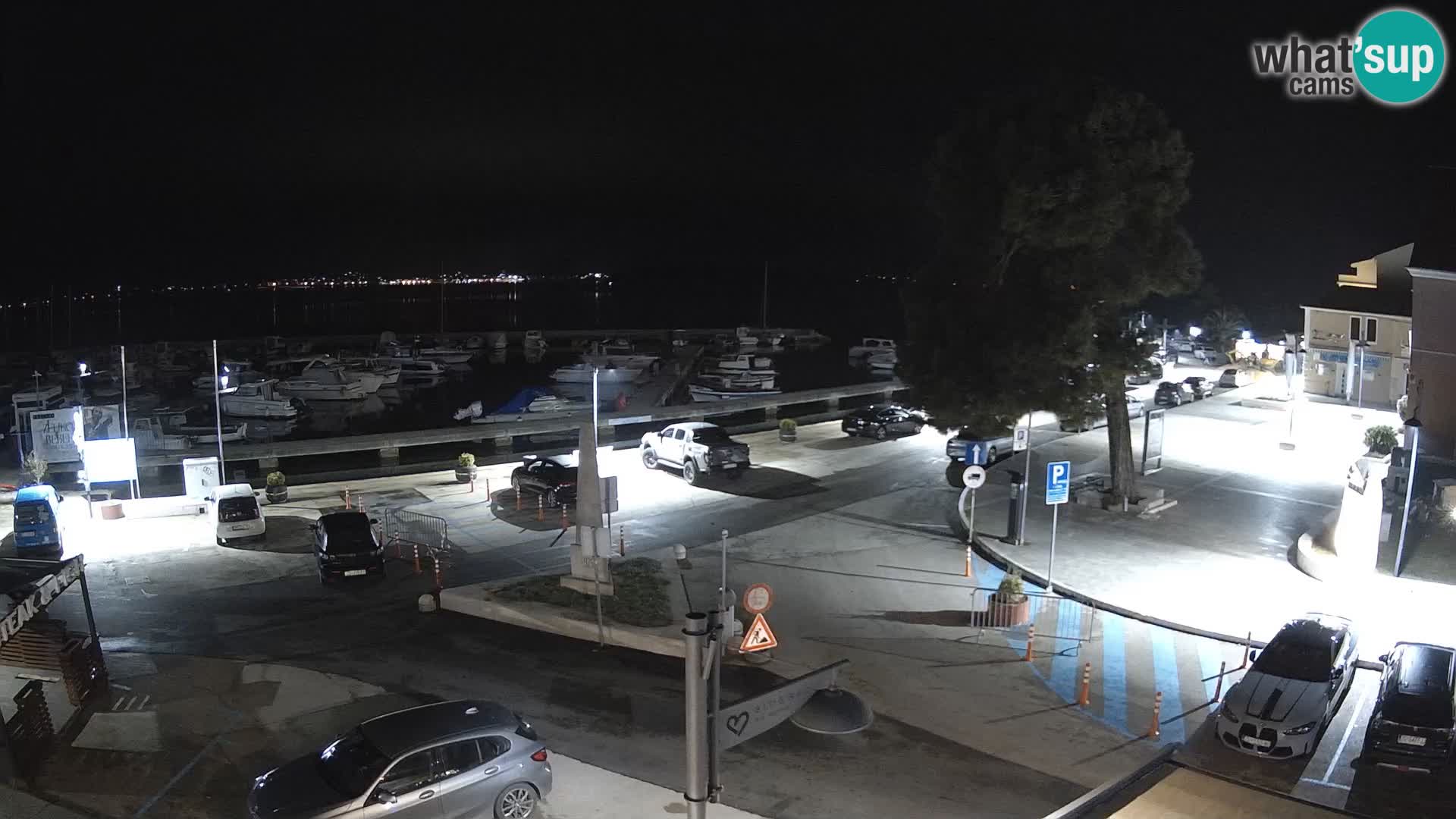 Biograd na Moru webcam – König Tomislav Platz