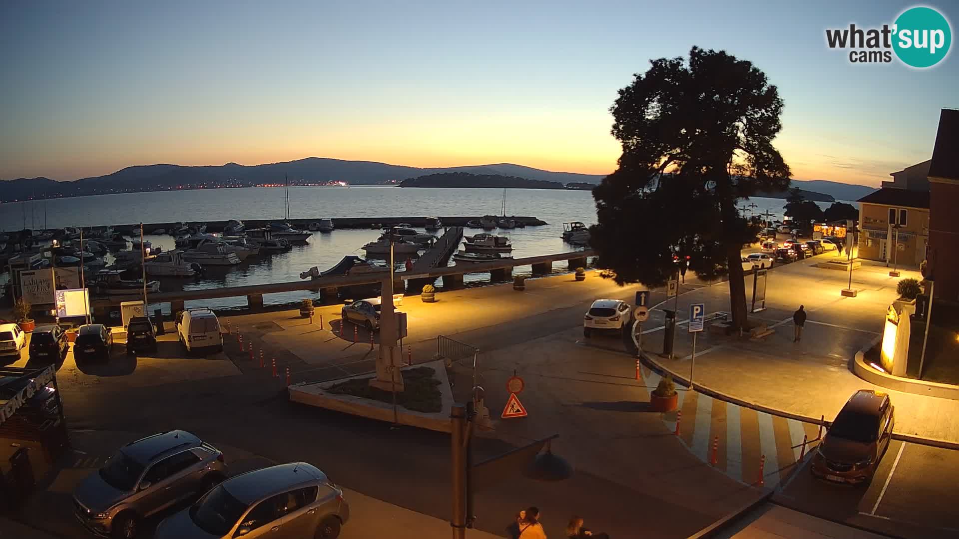 Biograd na Moru webcam – König Tomislav Platz