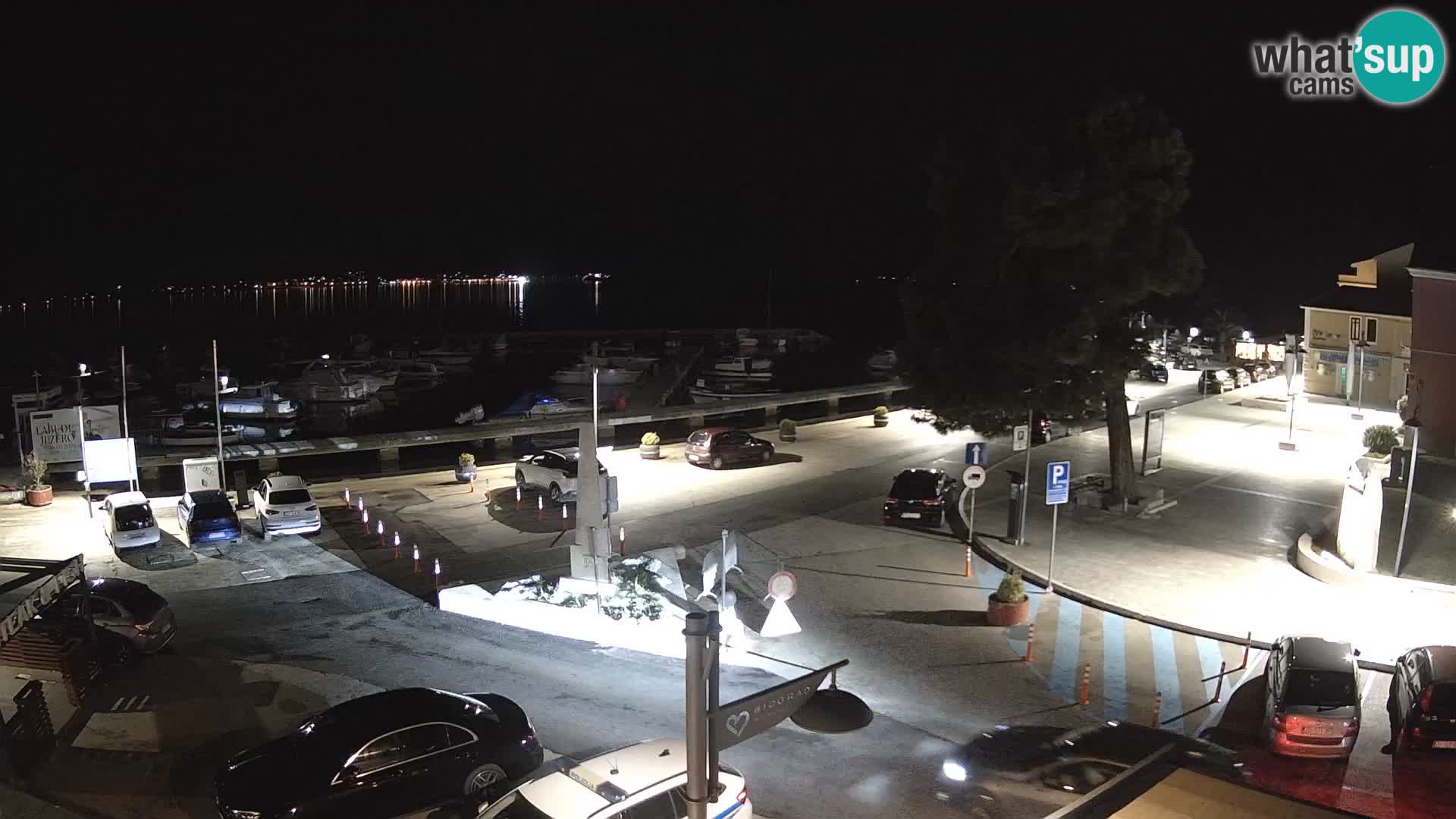 Biograd na Moru webcam – König Tomislav Platz