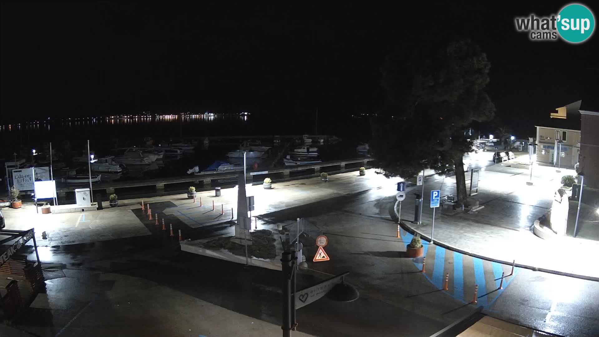 Biograd na Moru webcam – König Tomislav Platz