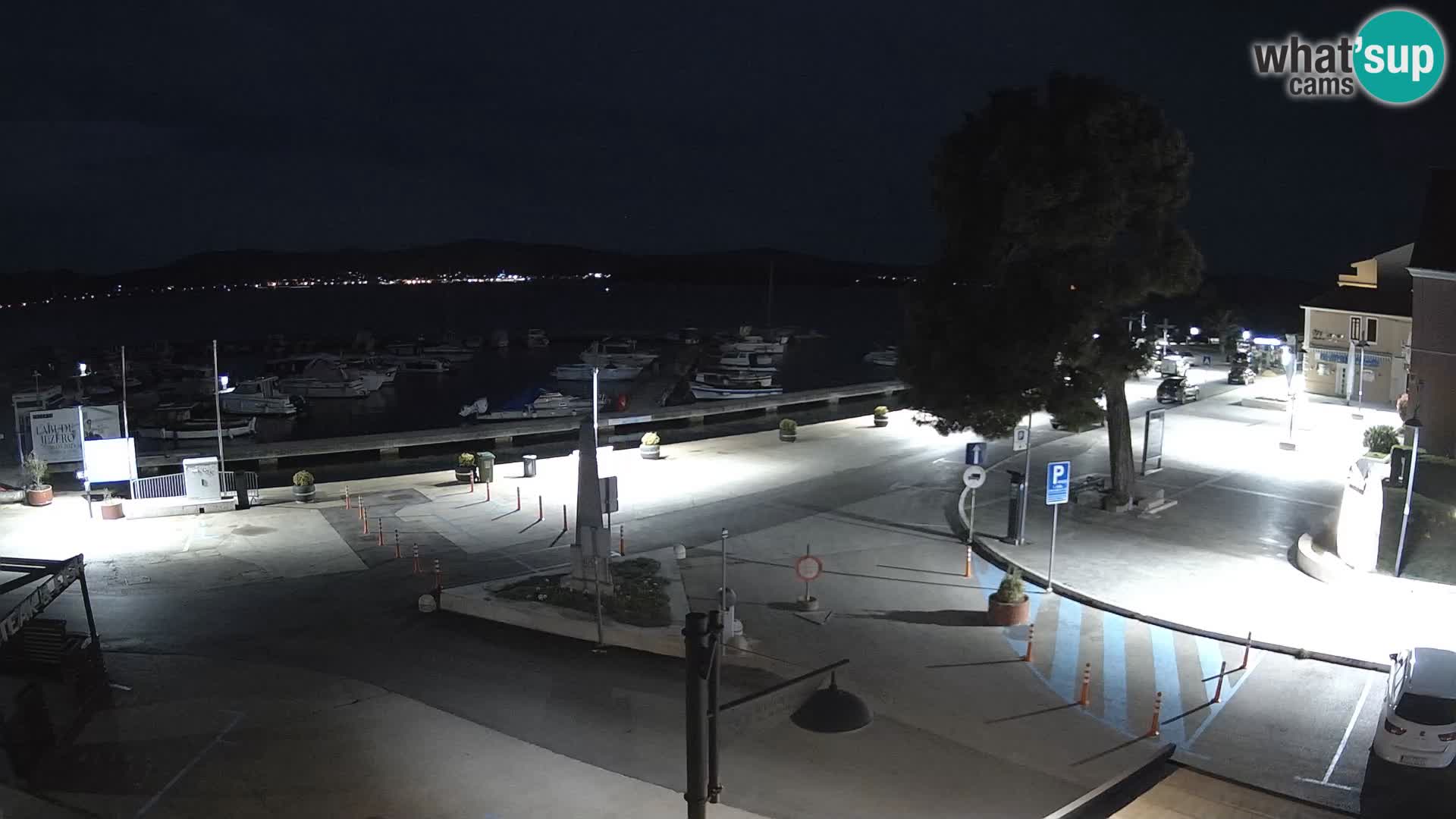 Biograd na Moru webcam – König Tomislav Platz