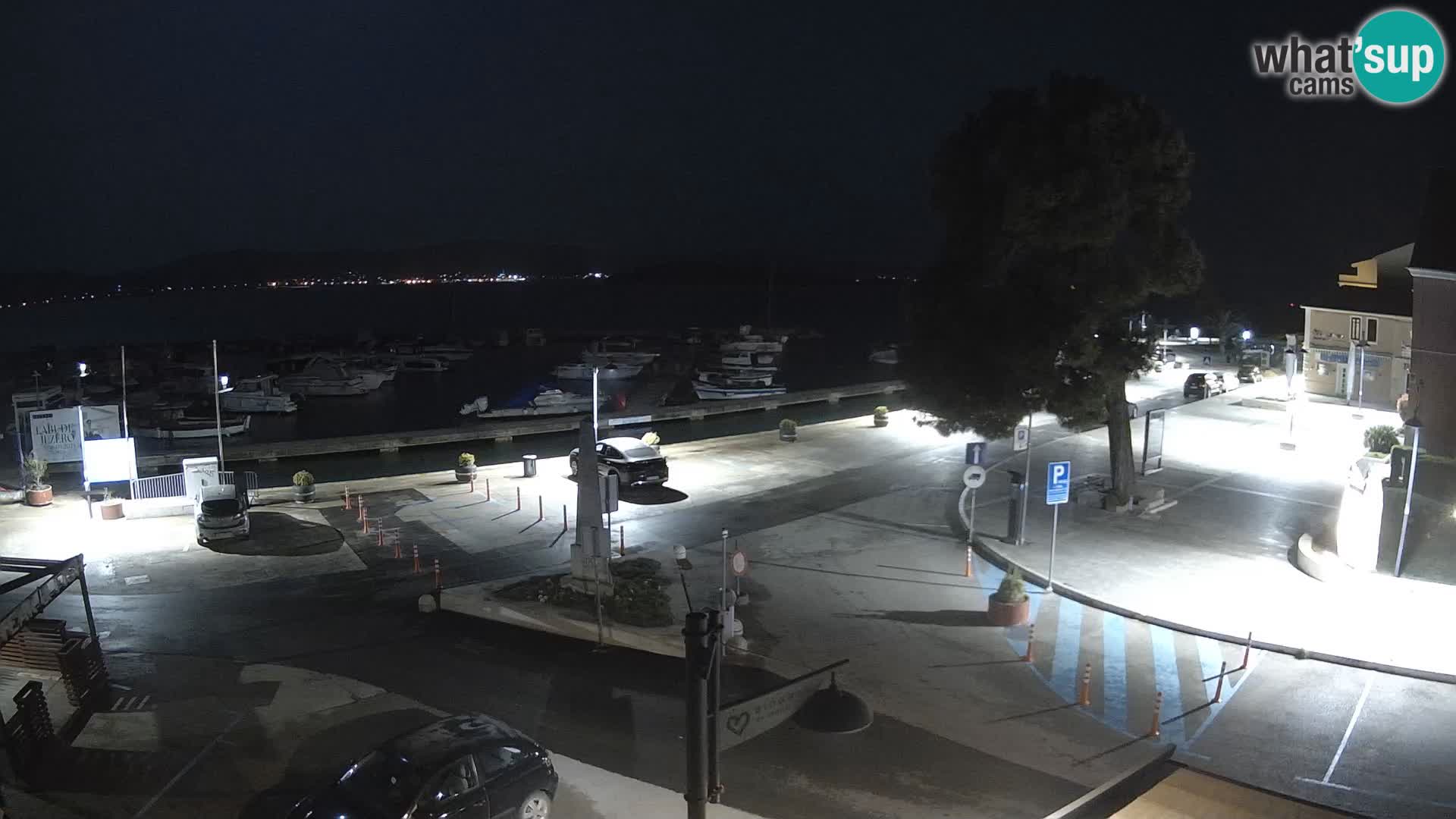 Biograd na Moru webcam – König Tomislav Platz