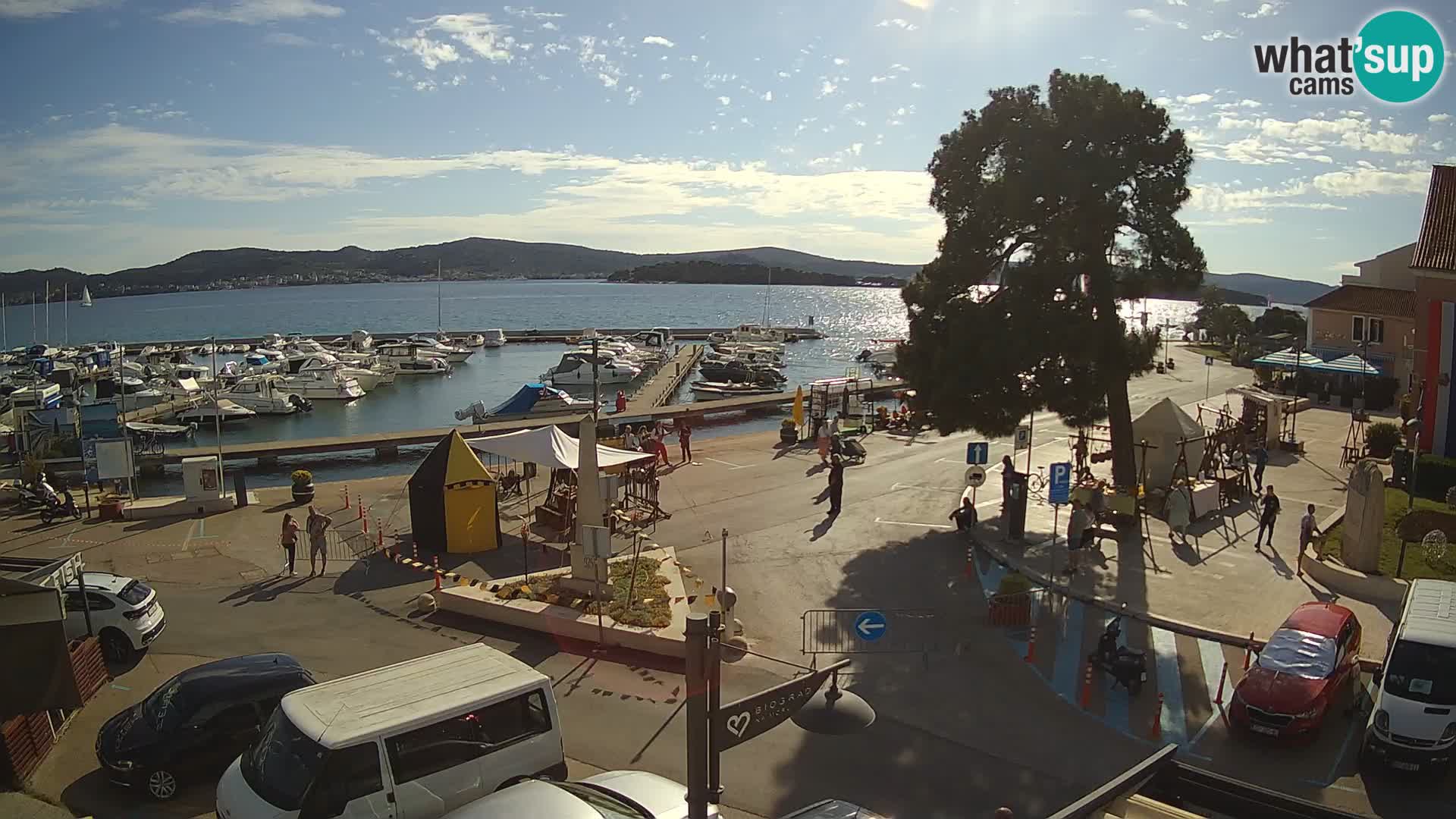 Kamera Biograd na Moru – trg kralja Tomislava