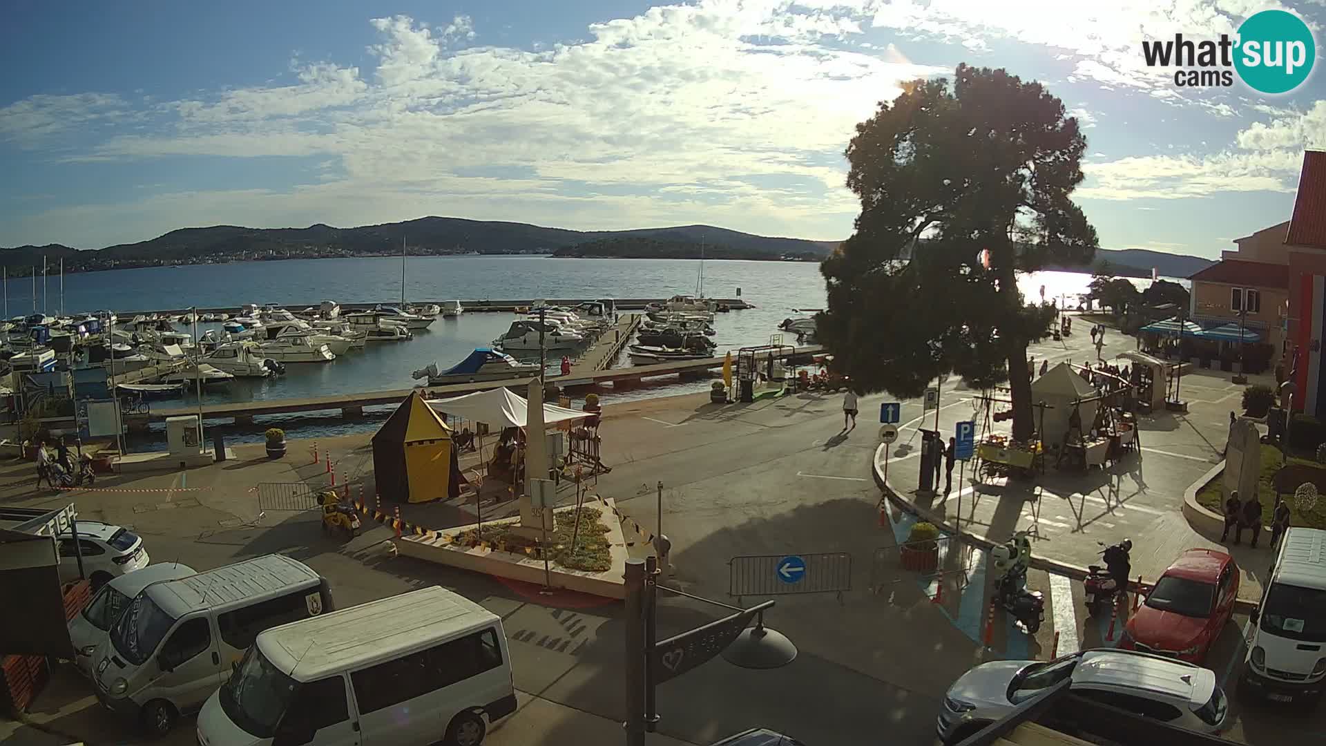 Kamera Biograd na Moru – trg kralja Tomislava