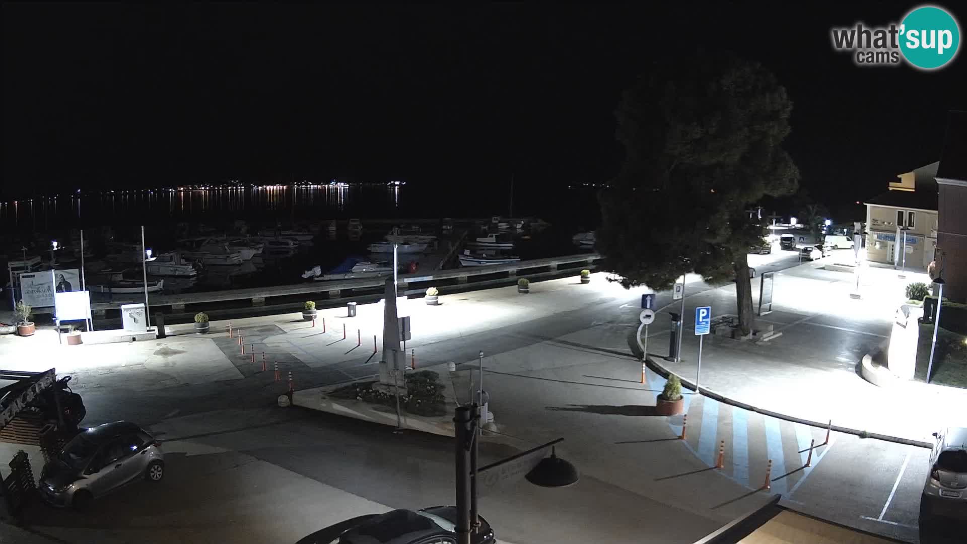 Biograd na Moru webcam – König Tomislav Platz