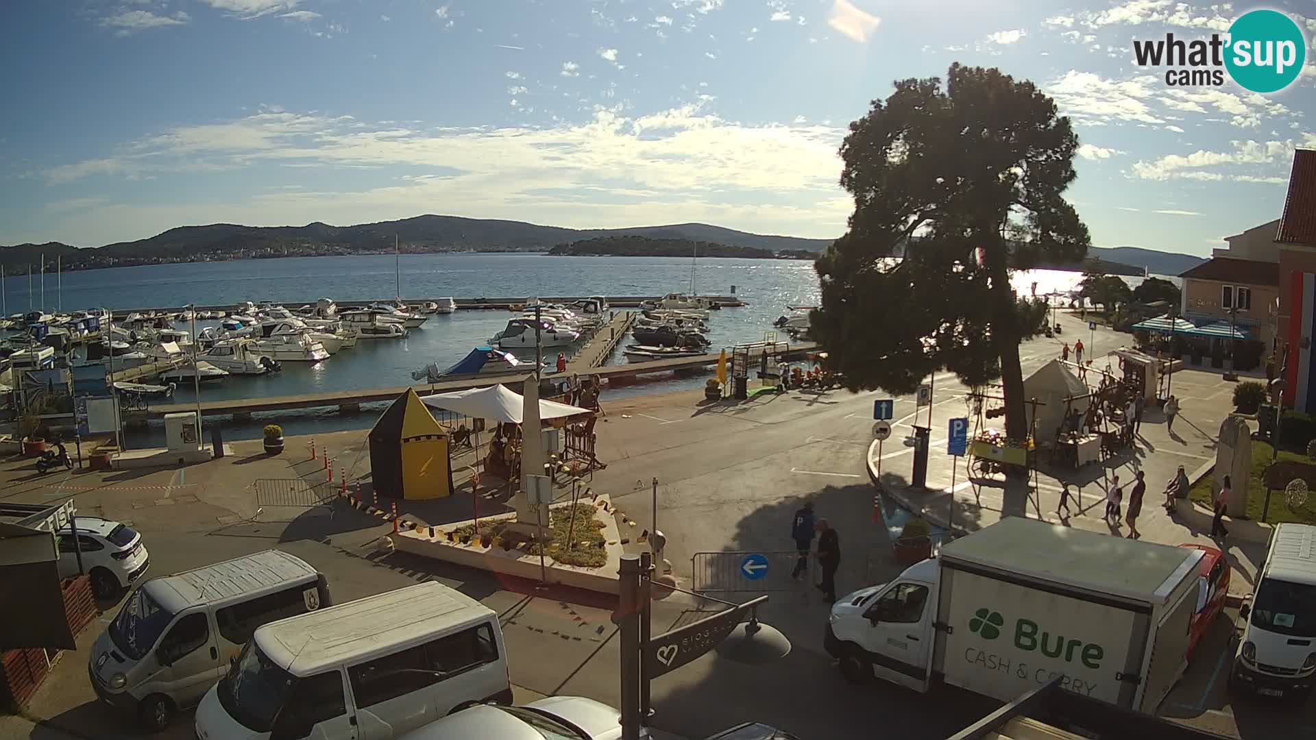 Kamera Biograd na Moru – trg kralja Tomislava