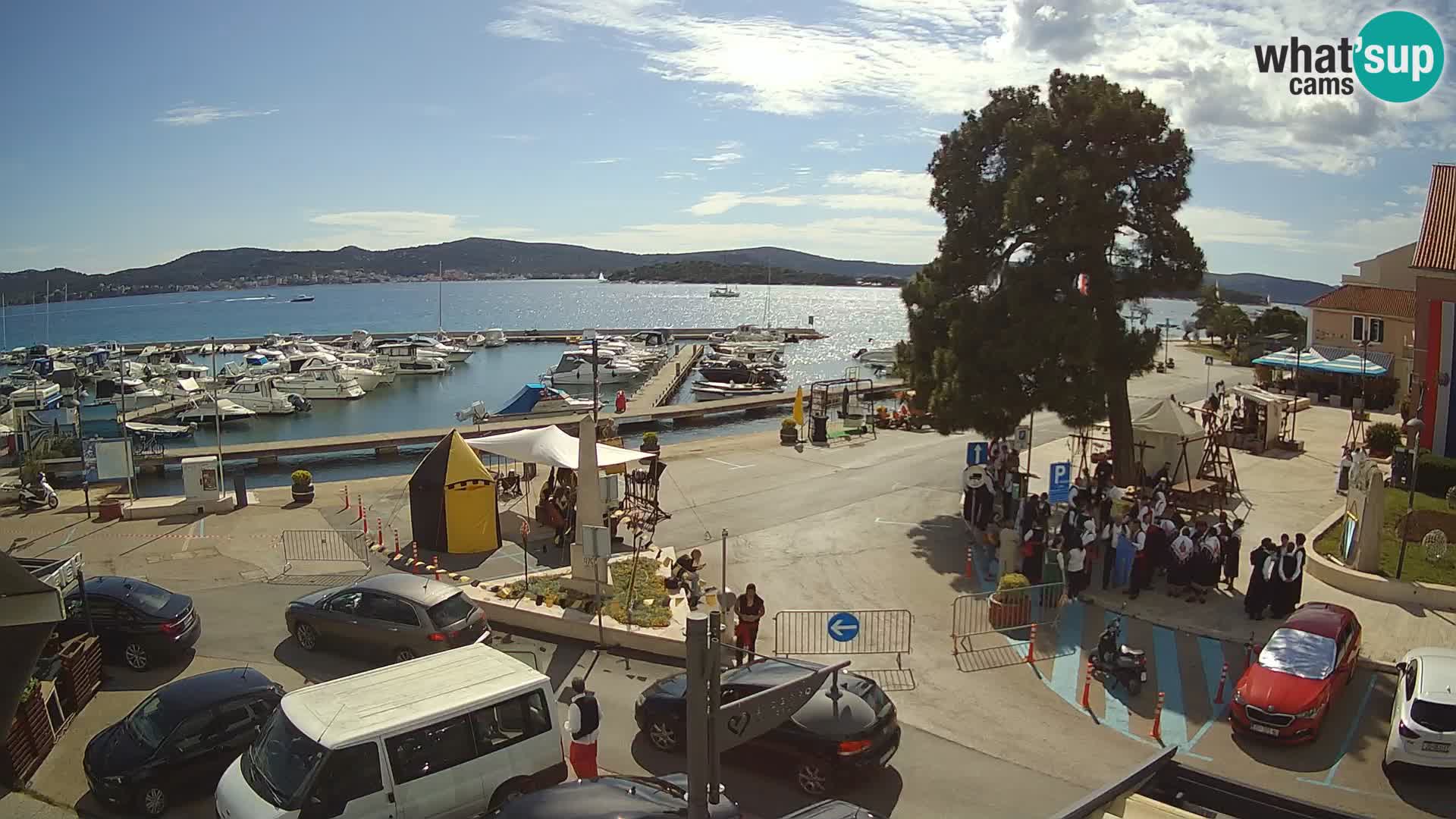 Biograd na Moru webcam – König Tomislav Platz