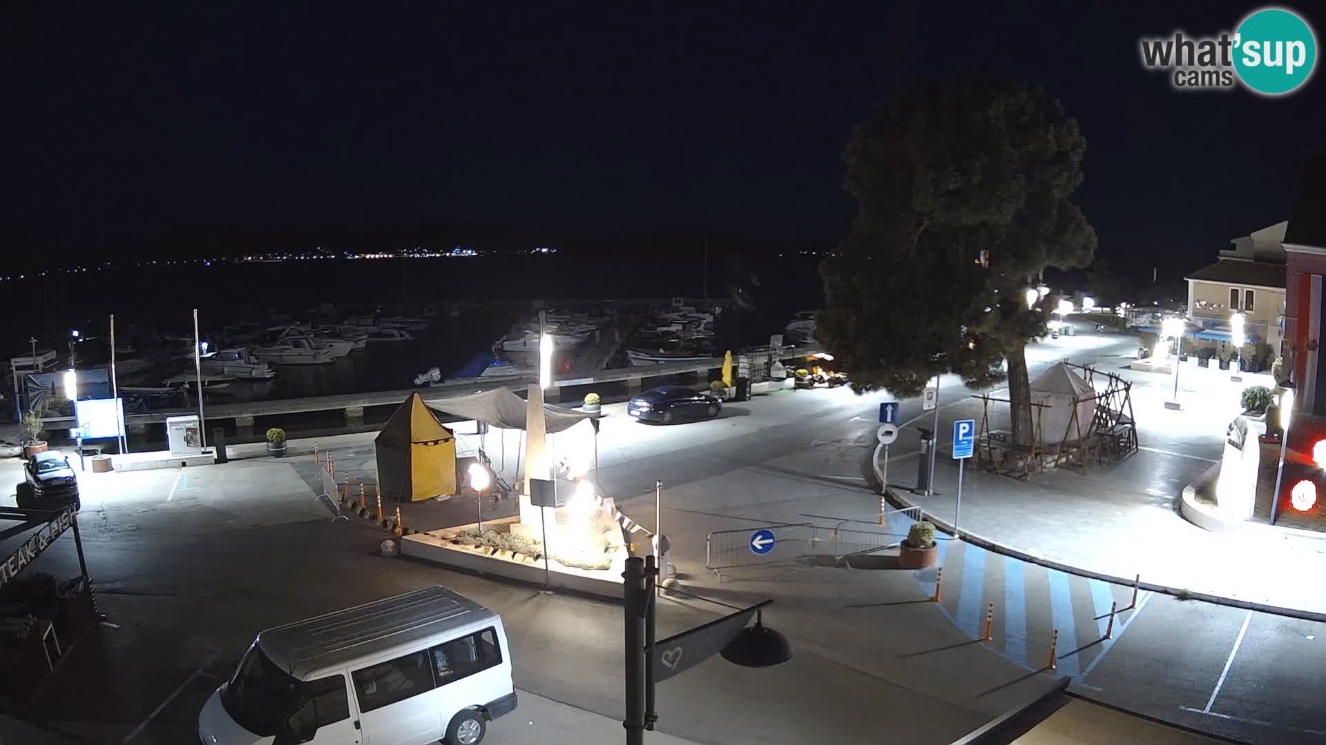 Kamera Biograd na Moru – trg kralja Tomislava