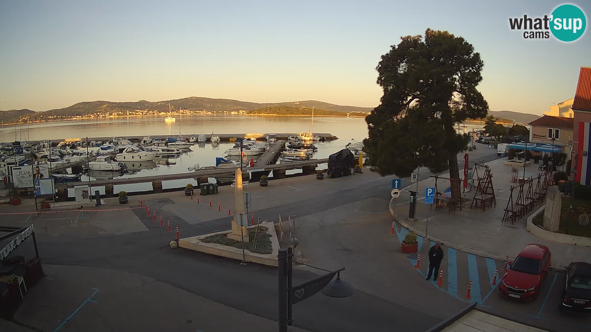 Kamera Biograd na Moru – trg kralja Tomislava