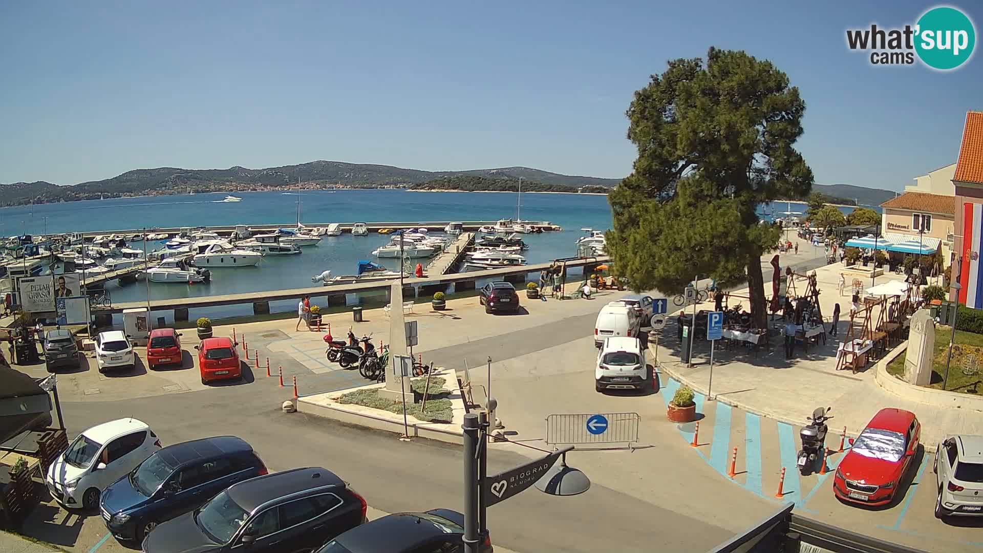 Biograd na Moru – King Tomislav square