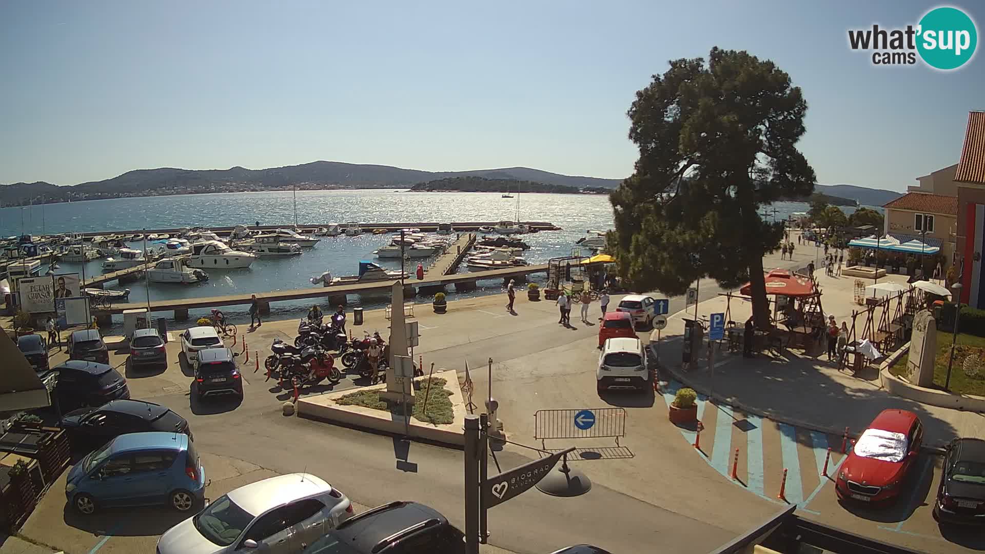 Kamera Biograd na Moru – trg kralja Tomislava