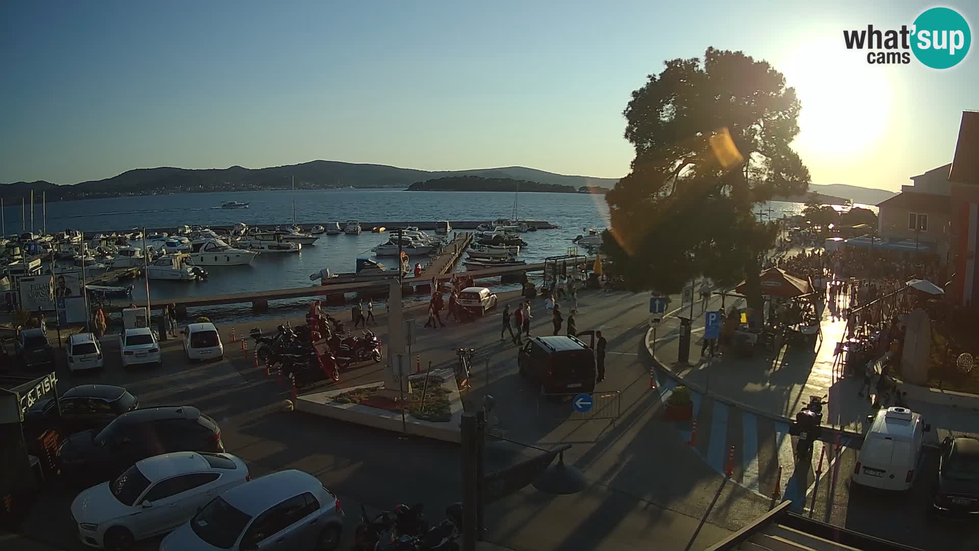 Kamera Biograd na Moru – trg kralja Tomislava