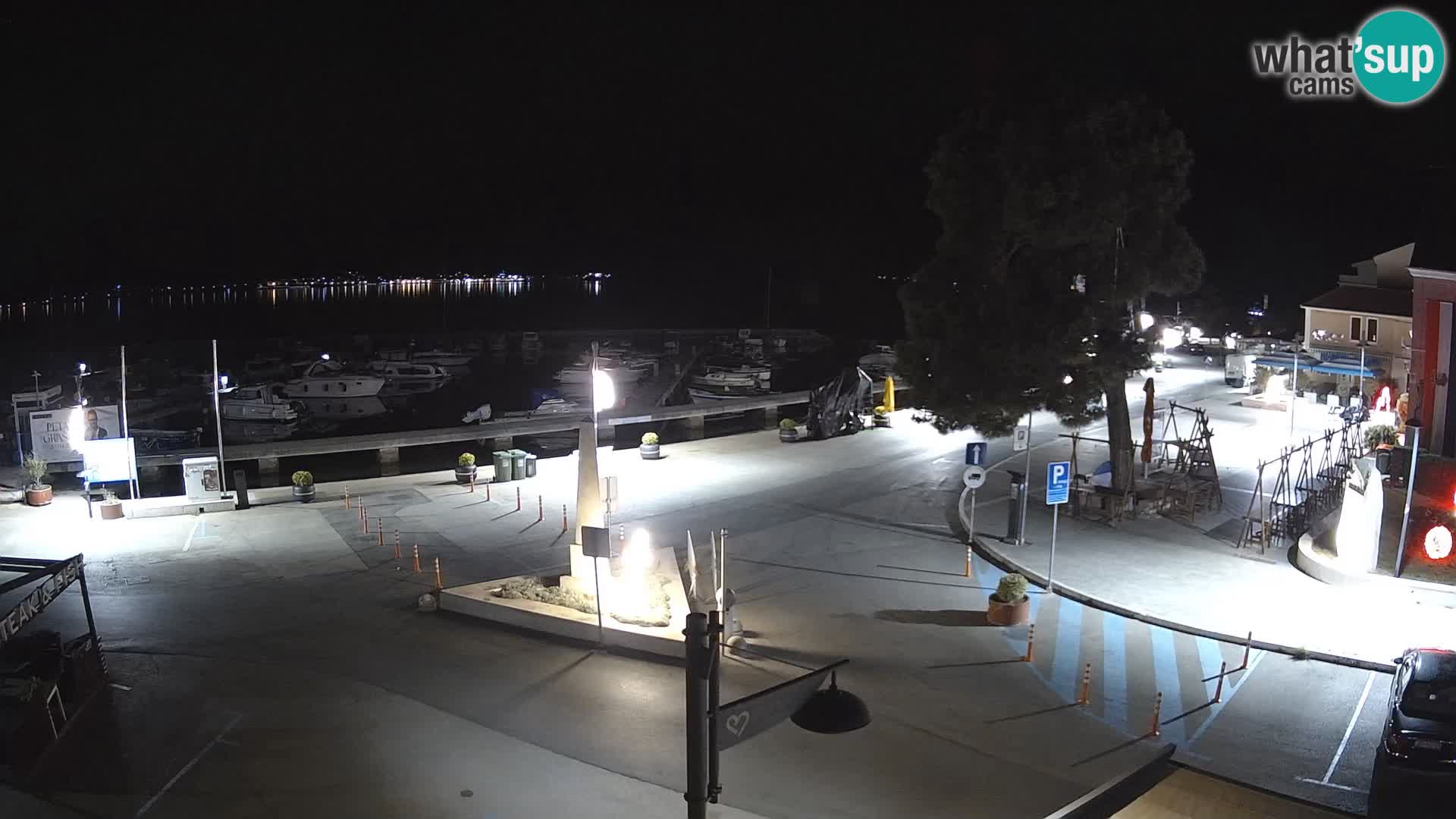 Kamera Biograd na Moru – trg kralja Tomislava