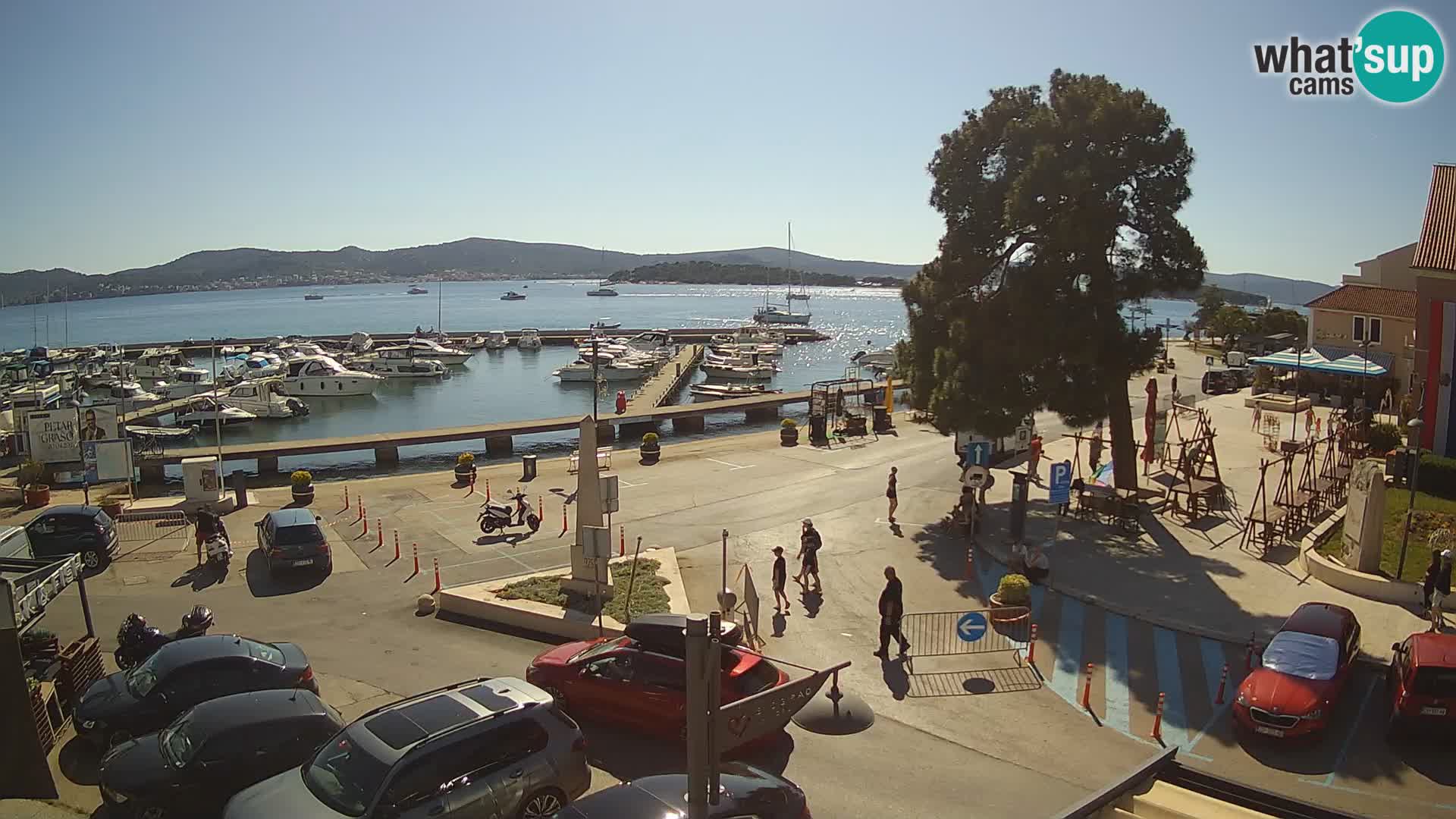 Biograd na Moru webcam – König Tomislav Platz