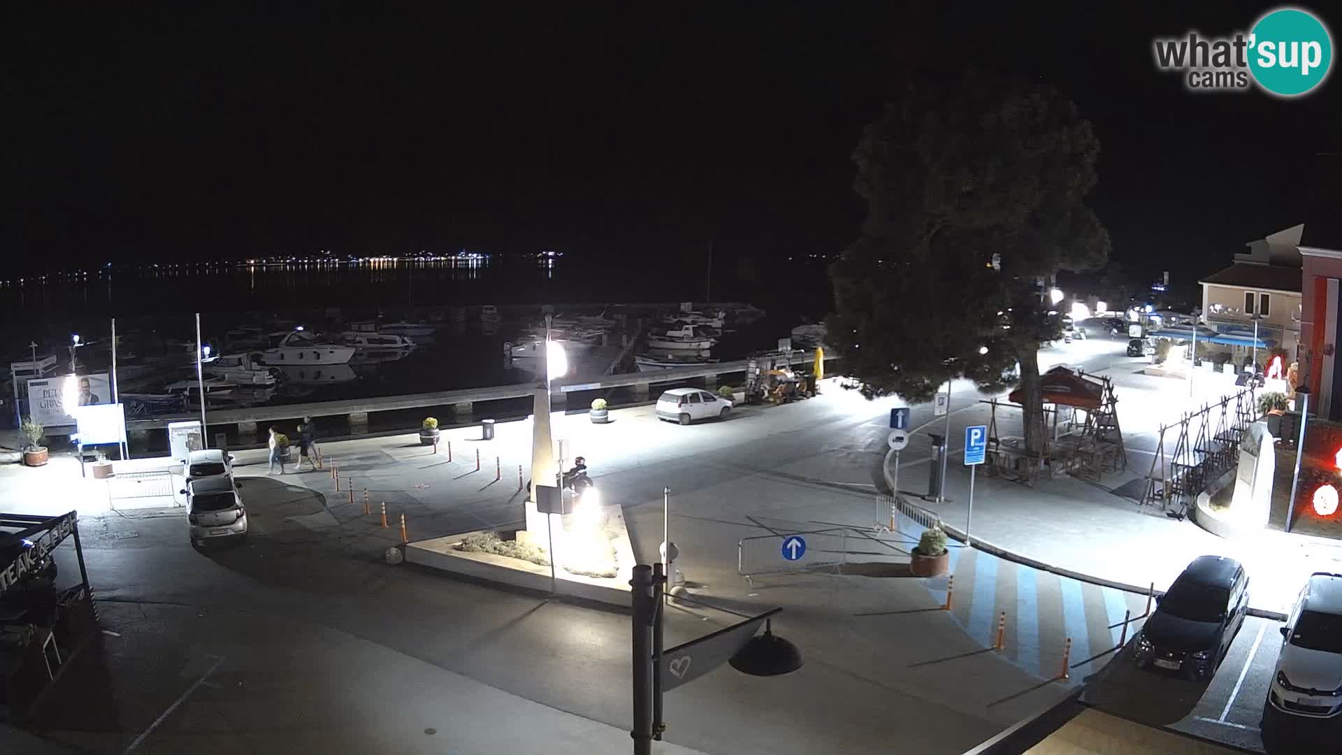 Biograd na Moru webcam – König Tomislav Platz