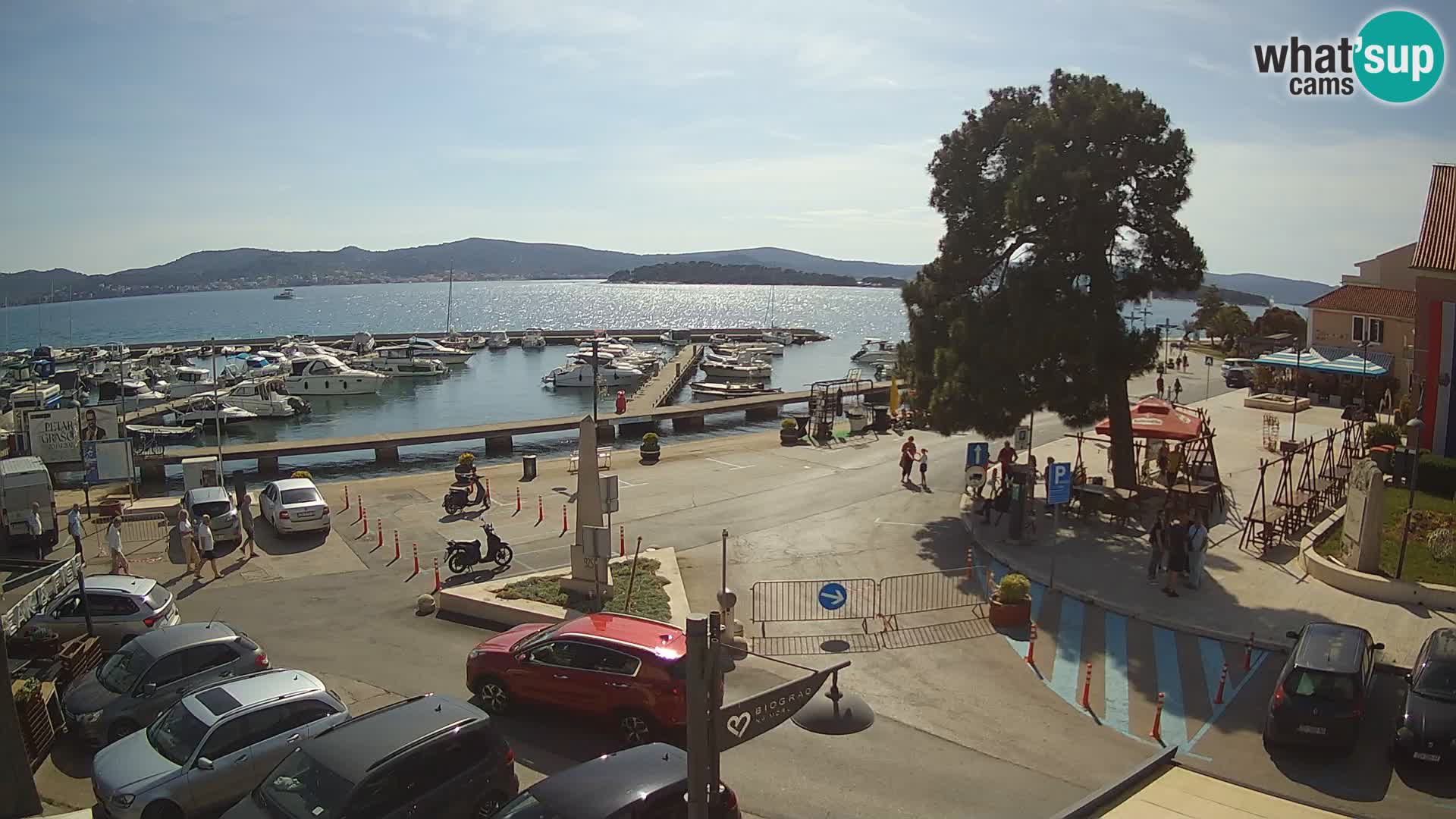 Kamera Biograd na Moru – trg kralja Tomislava