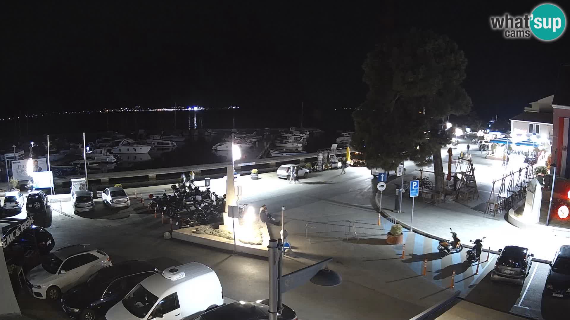 Biograd na Moru webcam – König Tomislav Platz