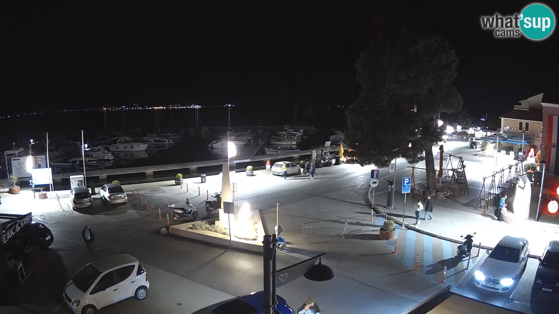 Biograd na Moru webcam – König Tomislav Platz