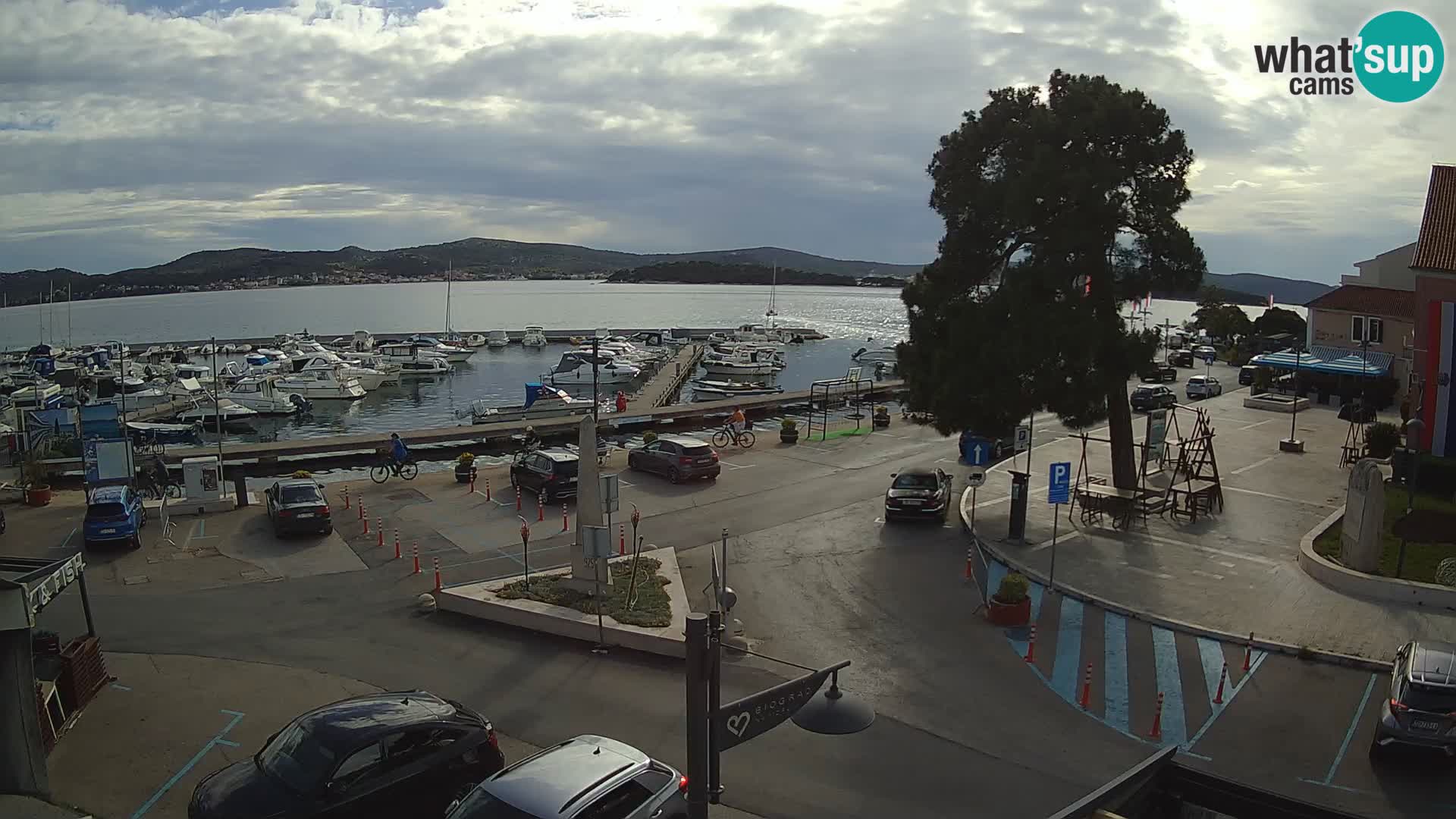 Kamera Biograd na Moru – trg kralja Tomislava