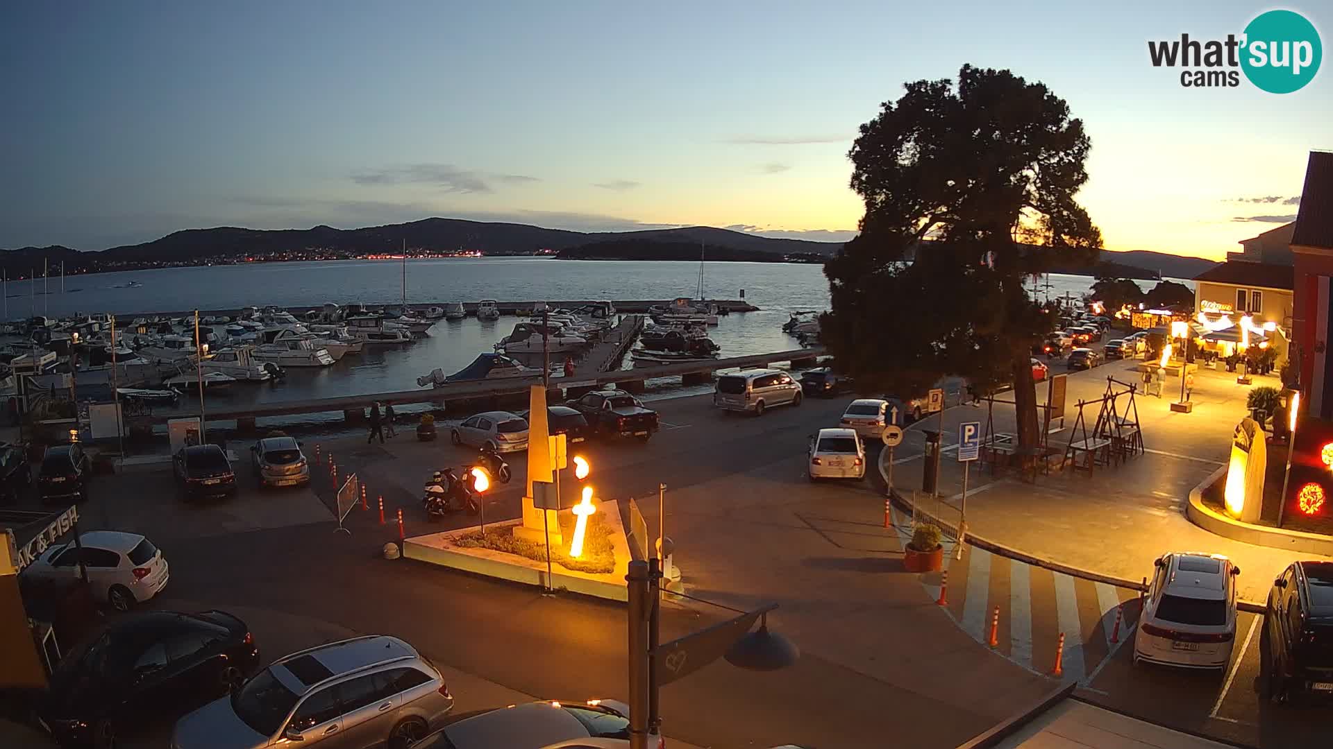 Kamera Biograd na Moru – trg kralja Tomislava