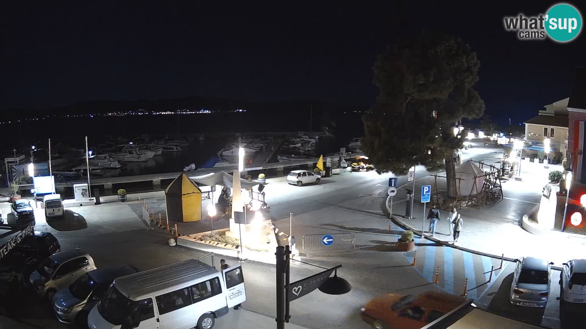 Biograd na Moru webcam – König Tomislav Platz