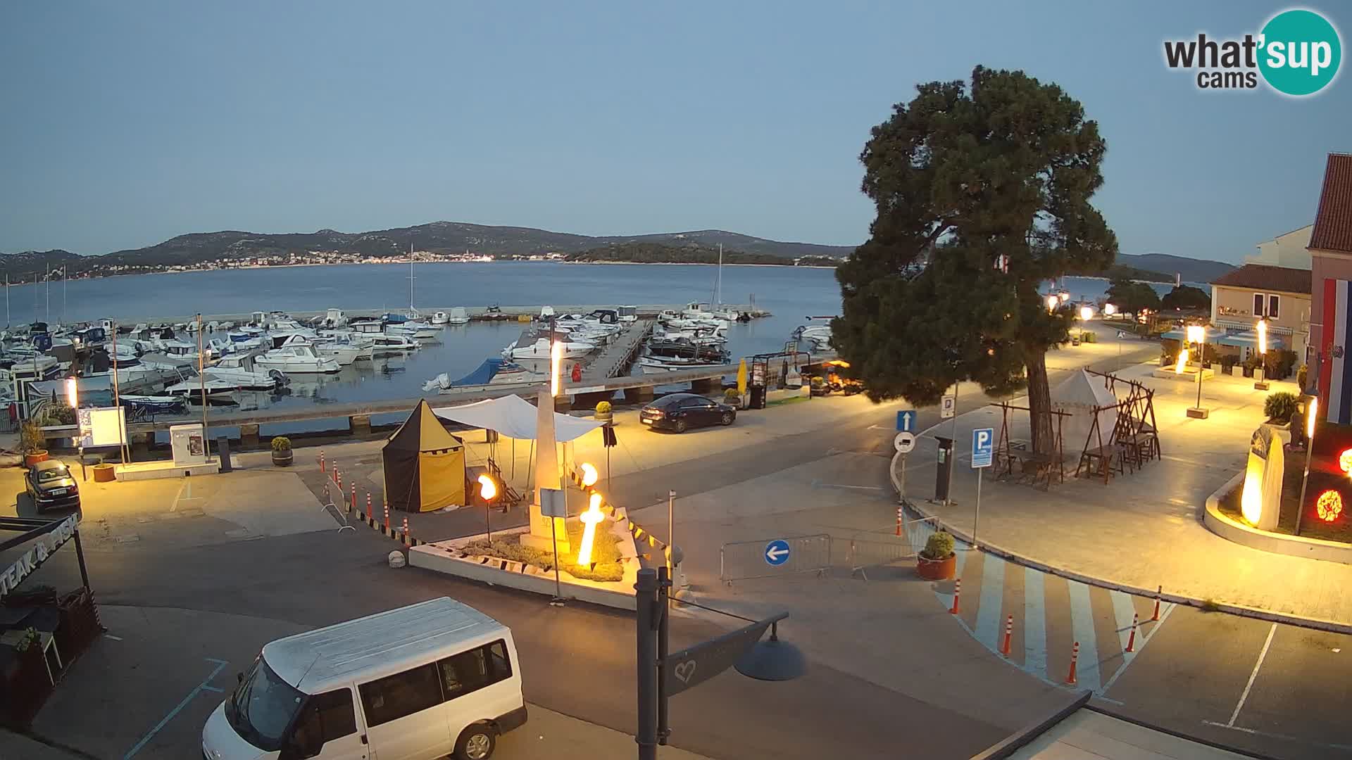 Kamera Biograd na Moru – trg kralja Tomislava