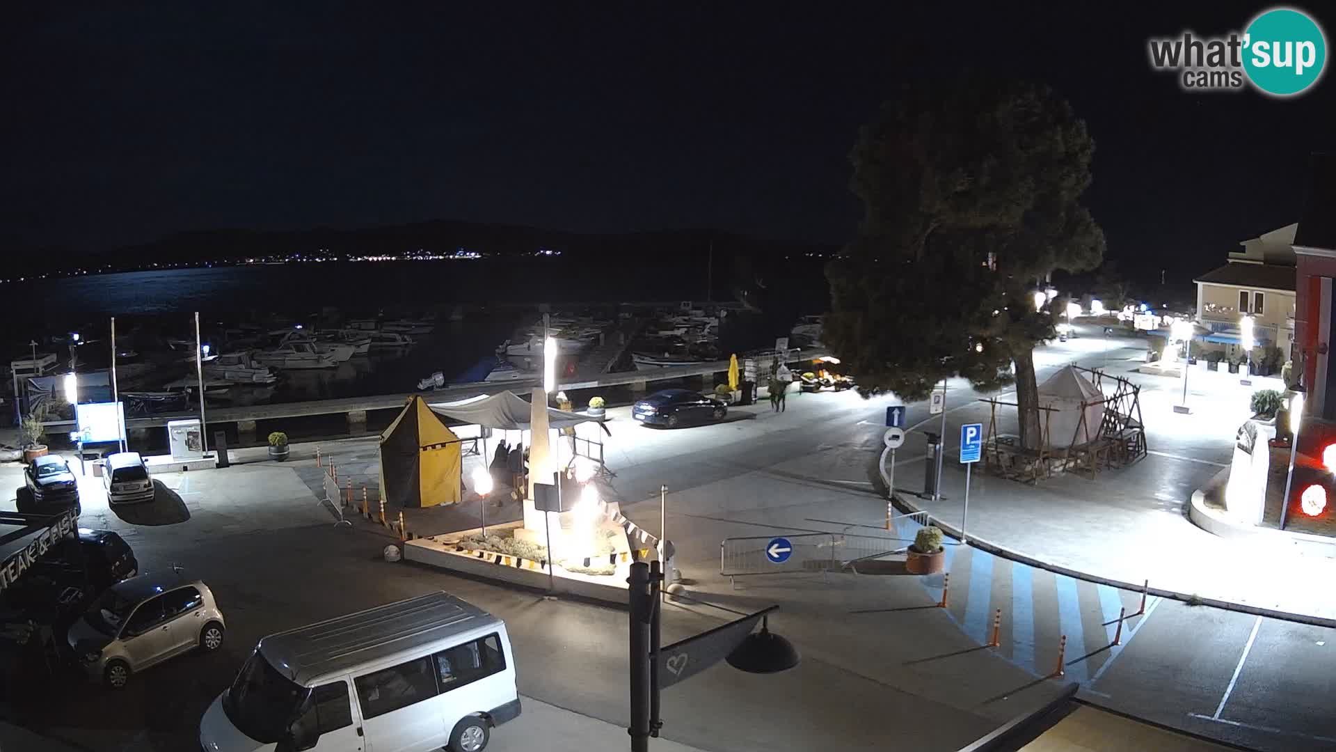 Kamera Biograd na Moru – trg kralja Tomislava